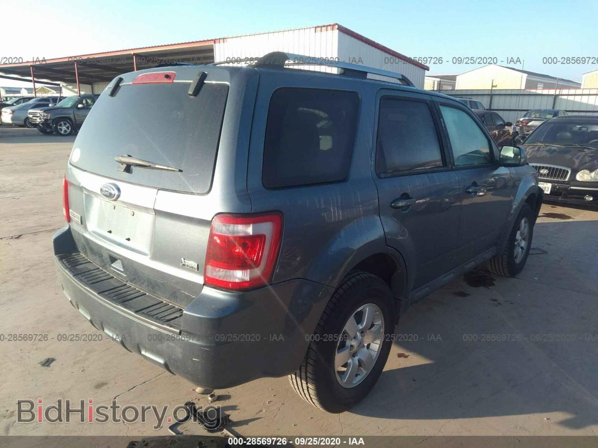 2011 FORD ESCAPE - VIN: 1FMCU0EG9BKA62703 - Фото 4