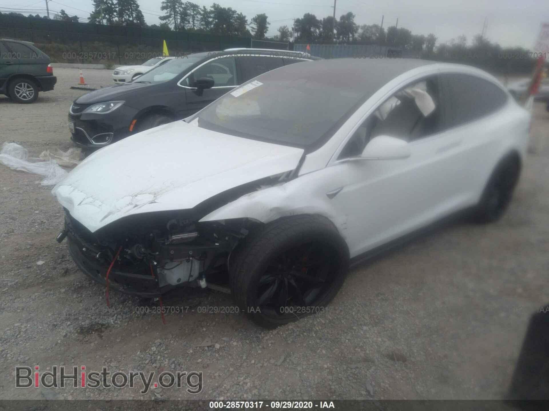 2017 TESLA MODEL X - VIN: 5YJXCBE46HF052890 - Photo 2