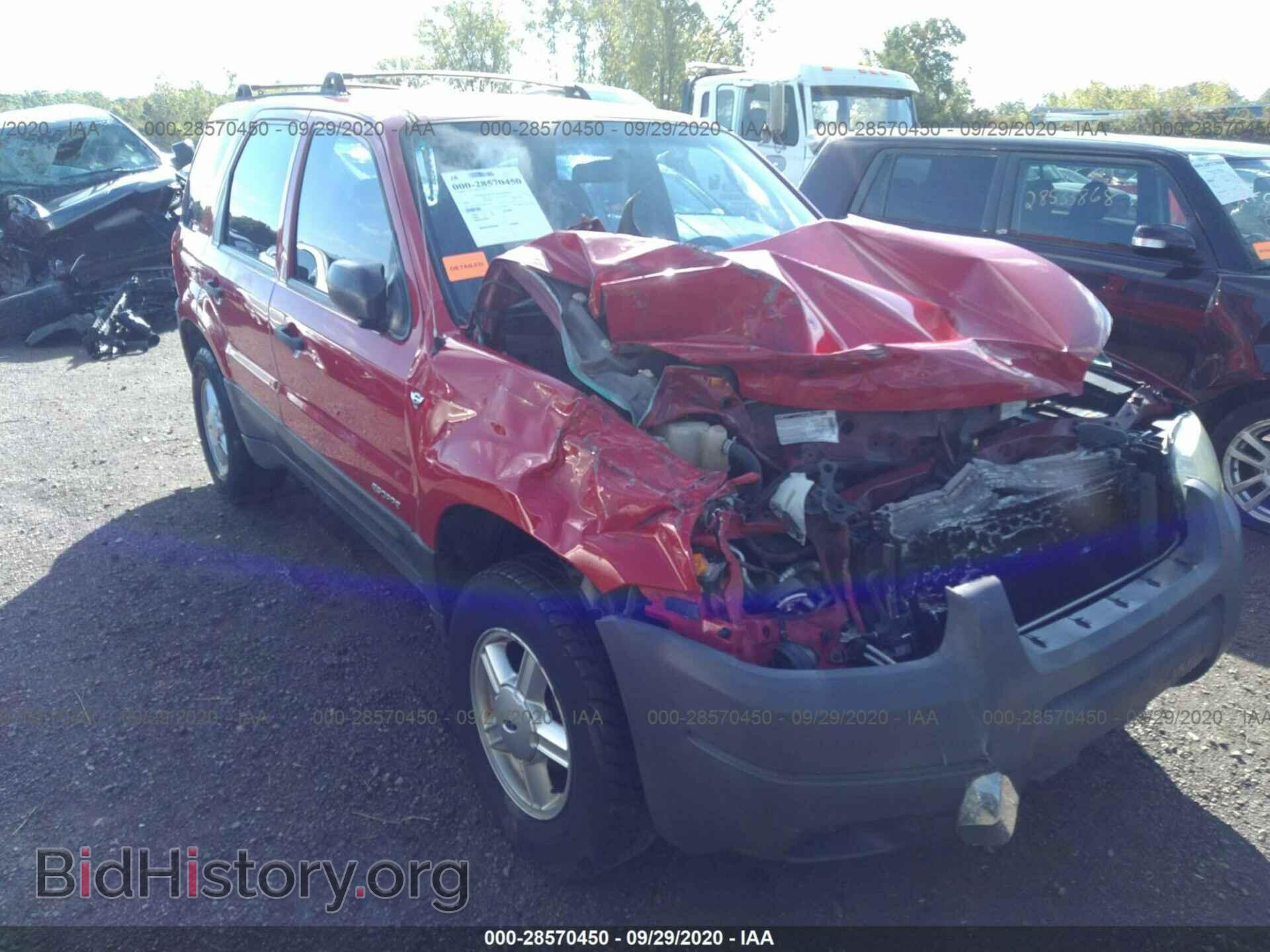 Фотография 1FMYU02152KA38436 - FORD ESCAPE 2002