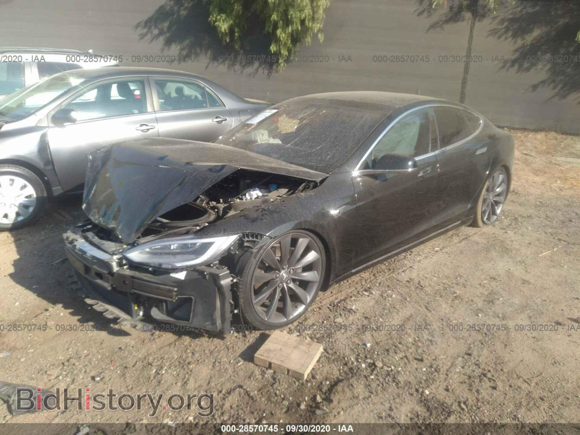 2017 TESLA MODEL S - VIN: 5YJSA1E21HF193990 - Photo 2