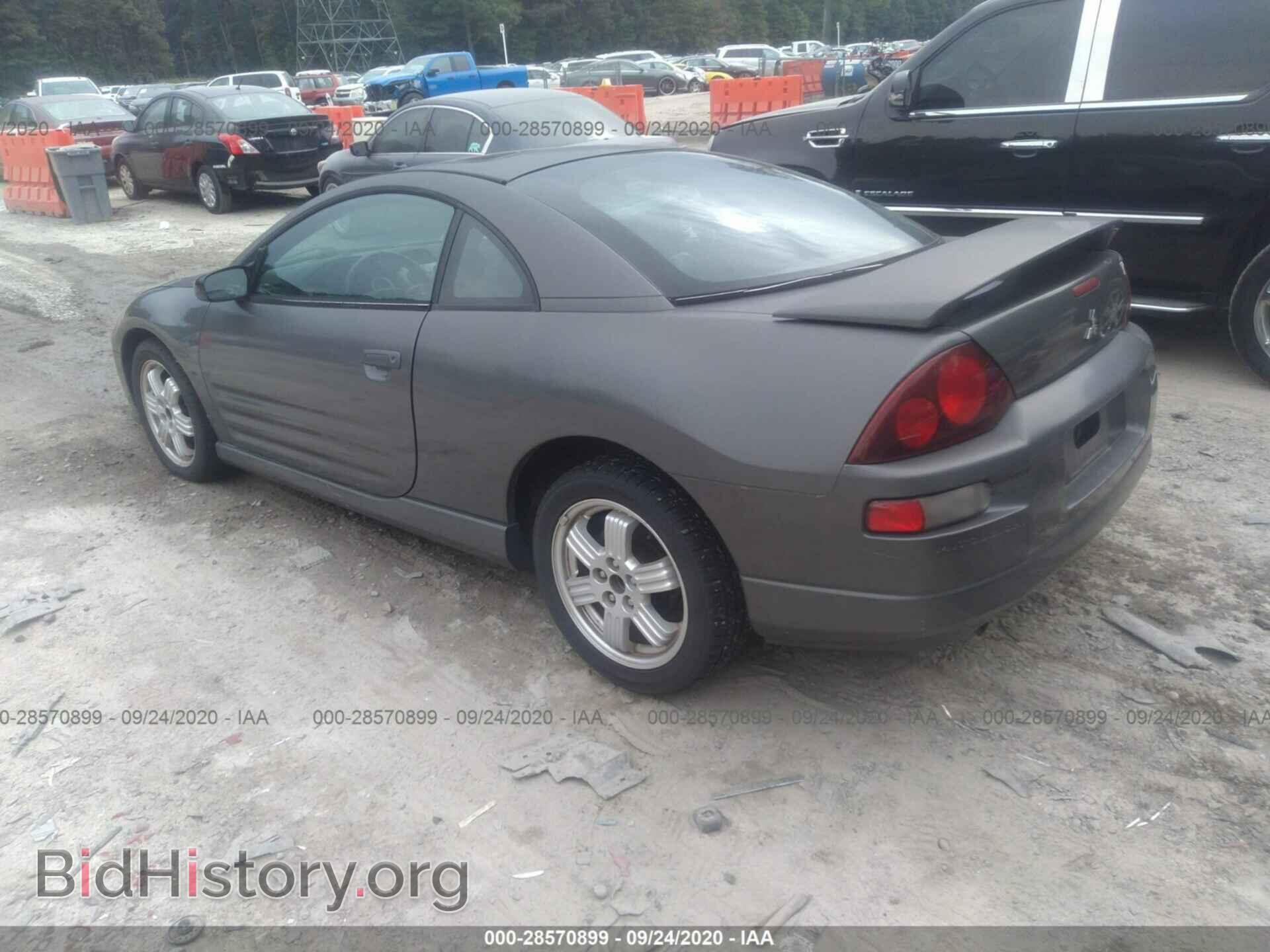 2002 MITSUBISHI ECLIPSE - VIN: 4A3AC84H92E016338 - Фото 3