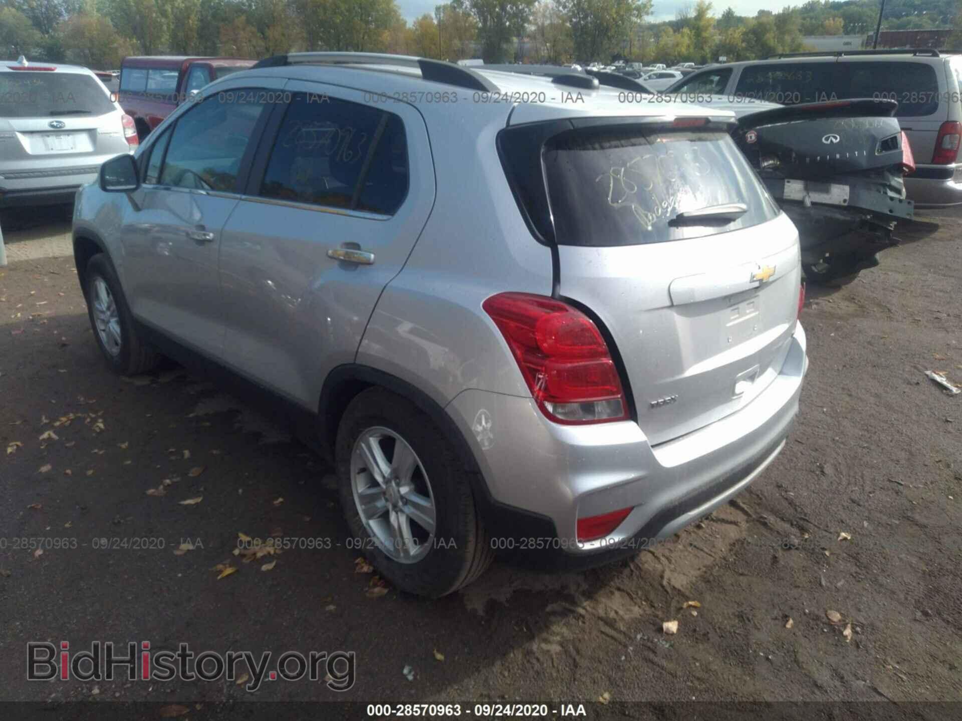 2017 CHEVROLET TRAX - VIN: KL7CJLSB6HB144353 - Фото 3