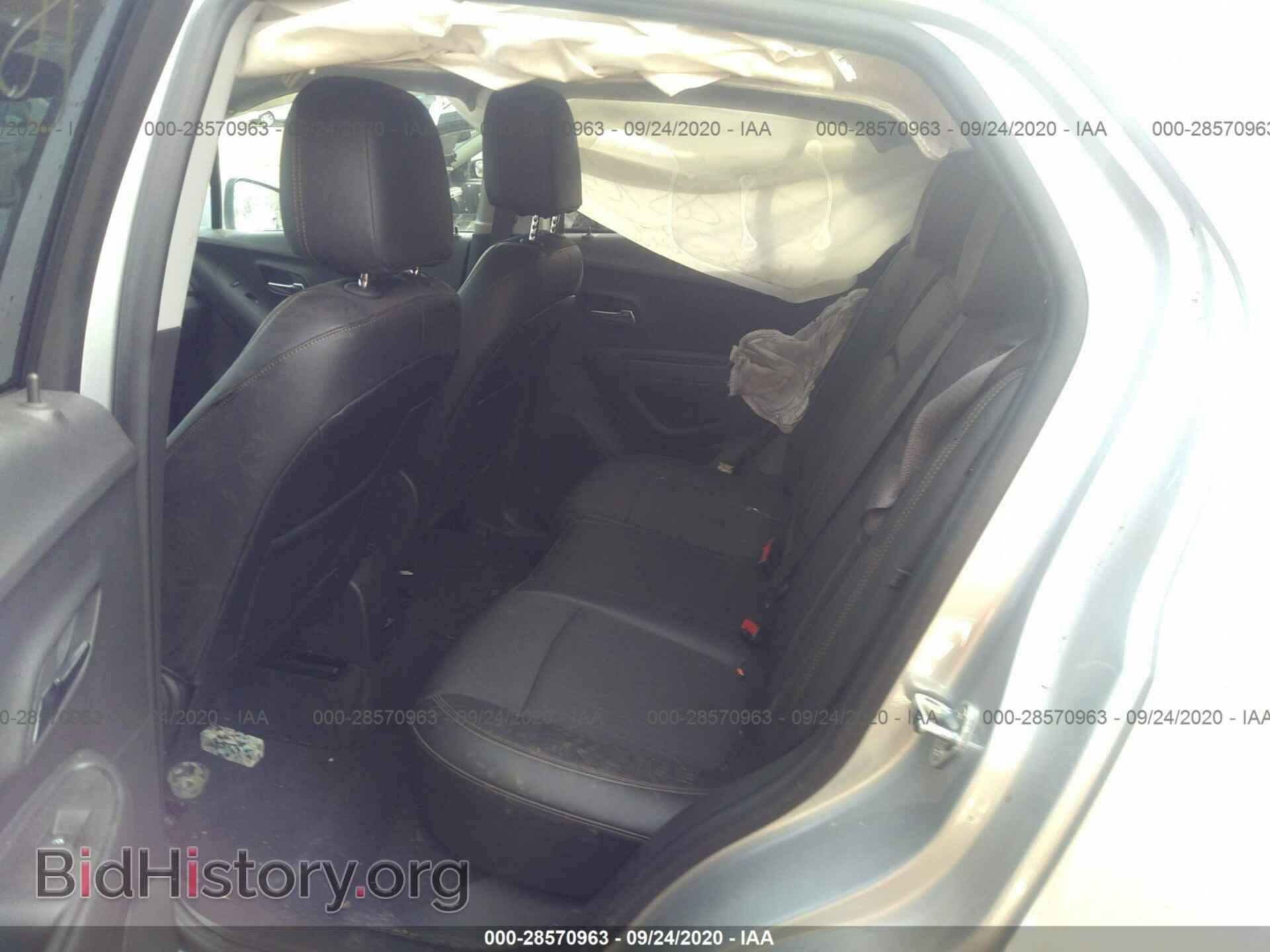 2017 CHEVROLET TRAX - VIN: KL7CJLSB6HB144353 - Фото 8