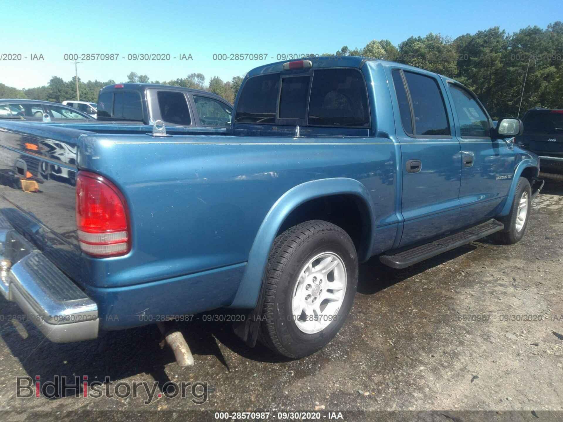 2002 DODGE DAKOTA - VIN: 1B7HL48XX2S712431 - Фото 4