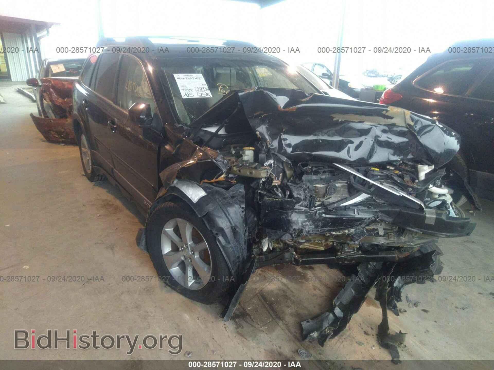 Фотография 4S4BRCMC0E3235262 - SUBARU OUTBACK 2014