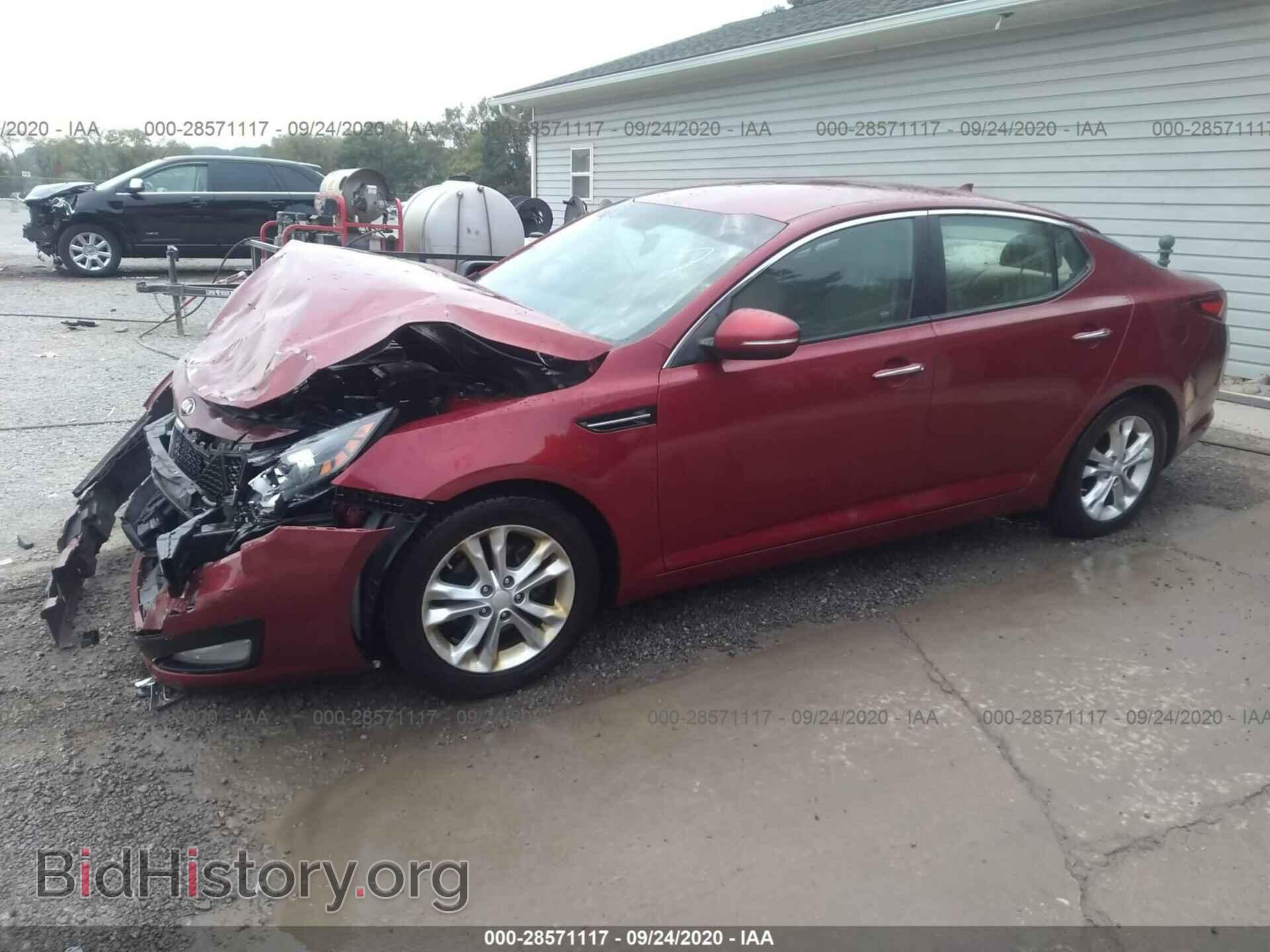 2013 KIA OPTIMA - VIN: 5XXGM4A75DG184734 - Photo 2