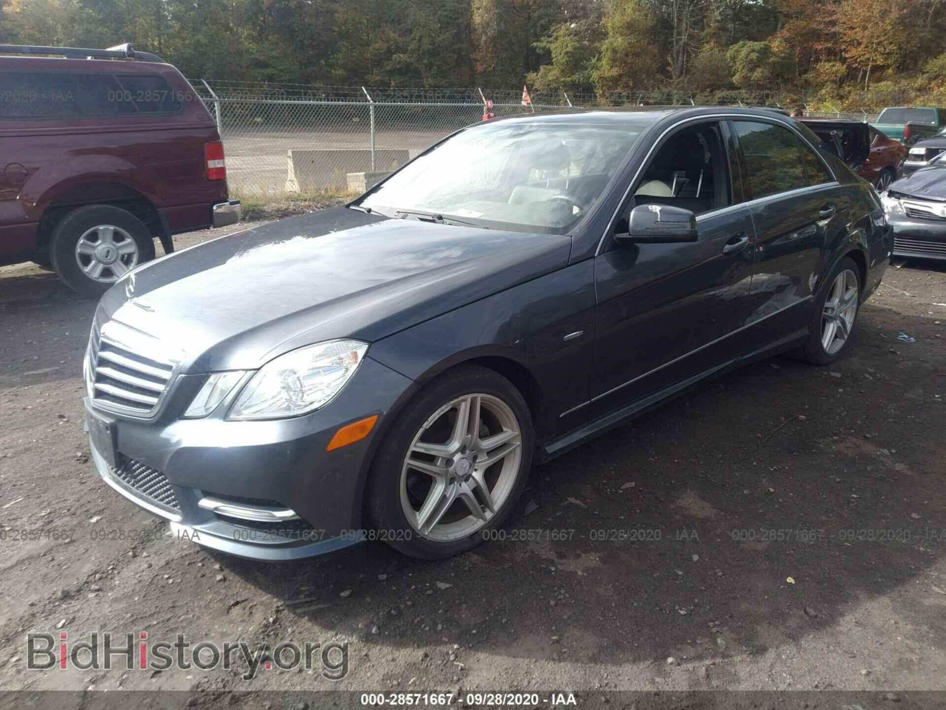2012 MERCEDES-BENZ E-CLASS - VIN: WDDHF8JB9CA603162 - Фото 2