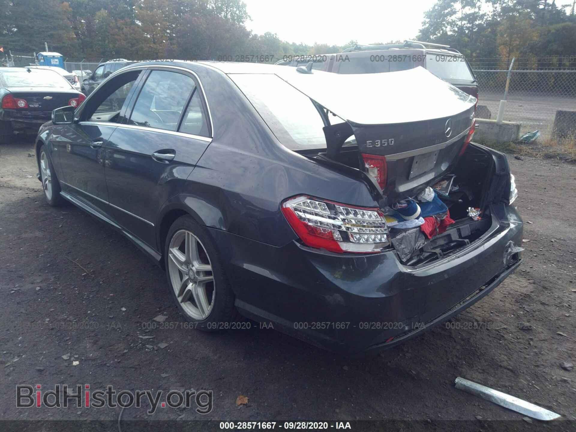 2012 MERCEDES-BENZ E-CLASS - VIN: WDDHF8JB9CA603162 - Фото 3