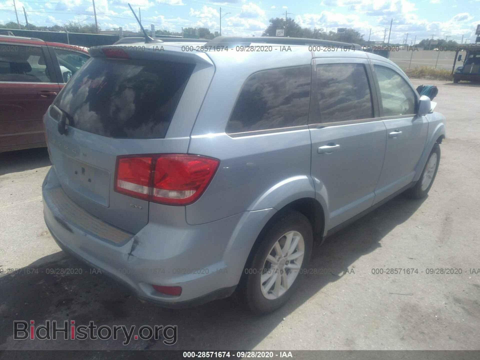 2013 DODGE JOURNEY - VIN: 3C4PDCBG0DT563623 - Фото 4