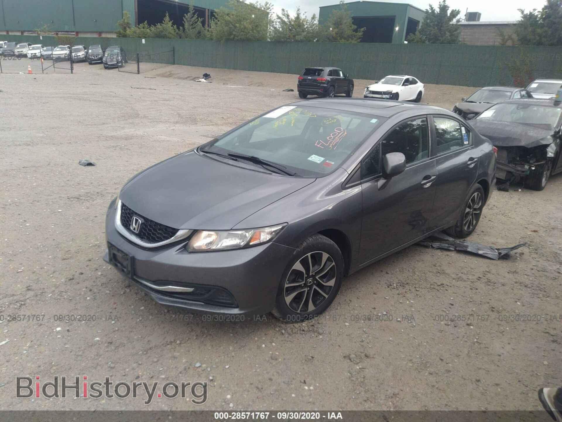 2013 HONDA CIVIC SDN - VIN: 19XFB2F84DE224768 - Фото 2