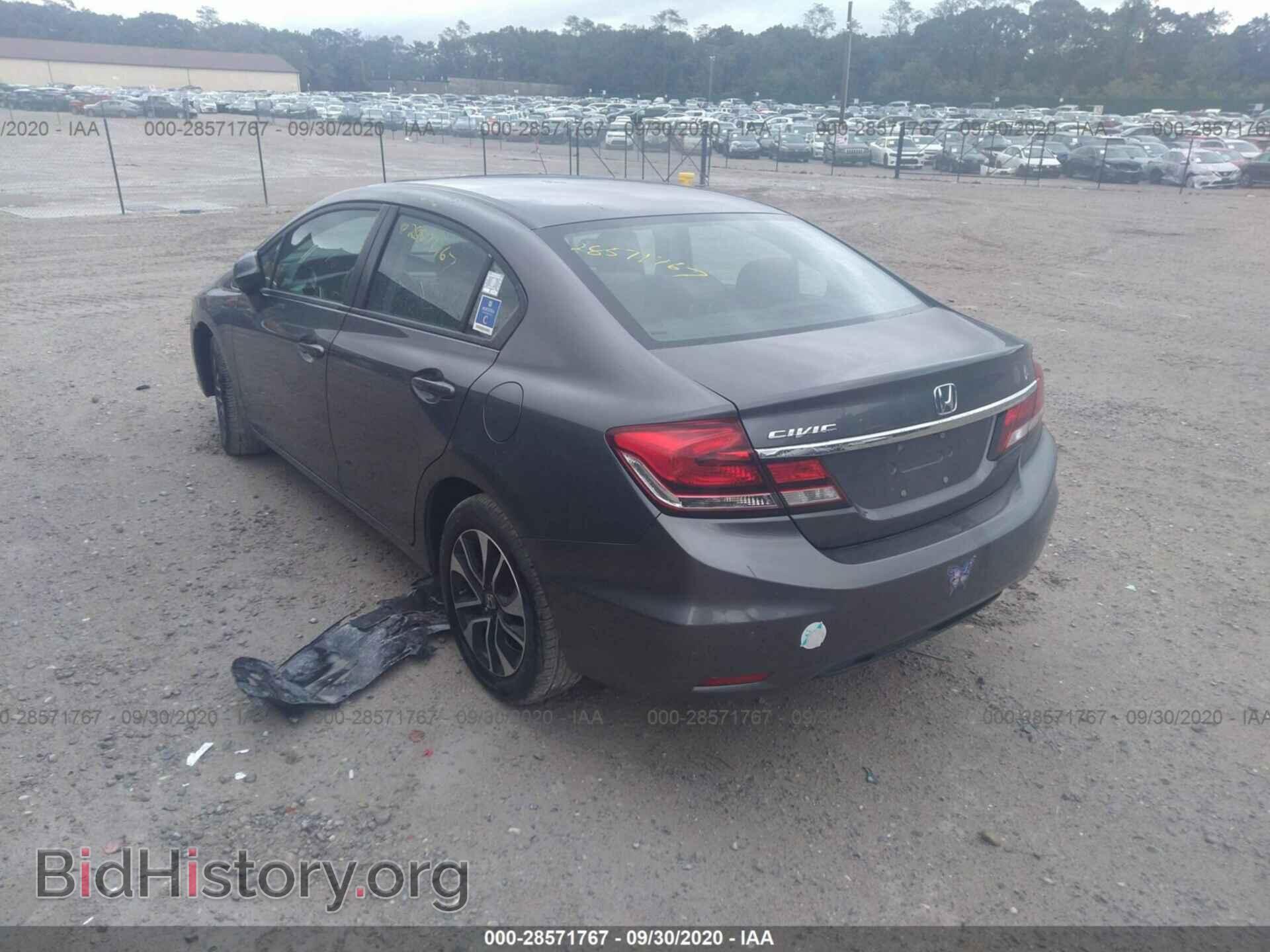 2013 HONDA CIVIC SDN - VIN: 19XFB2F84DE224768 - Фото 3