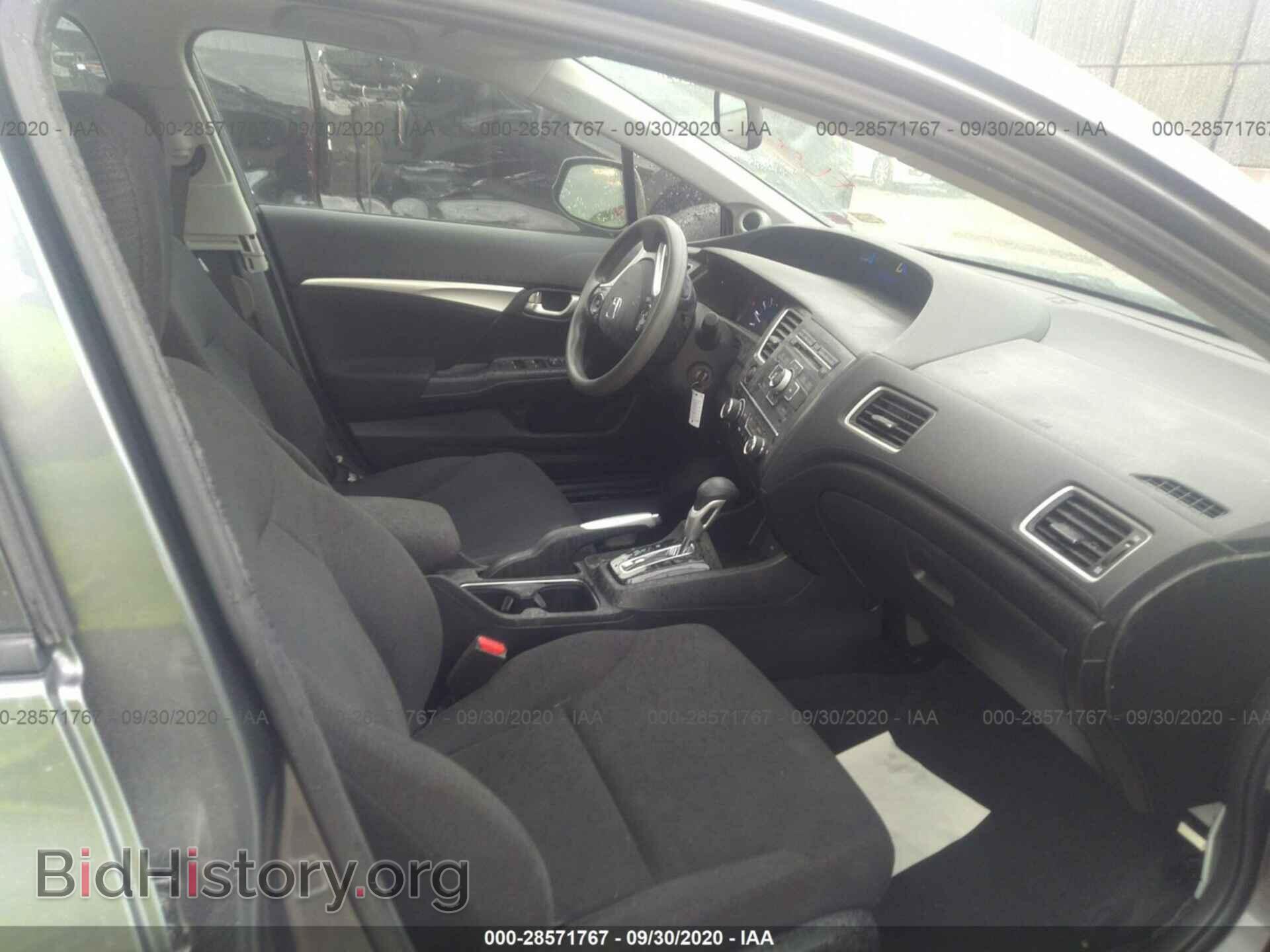 2013 HONDA CIVIC SDN - VIN: 19XFB2F84DE224768 - Фото 5