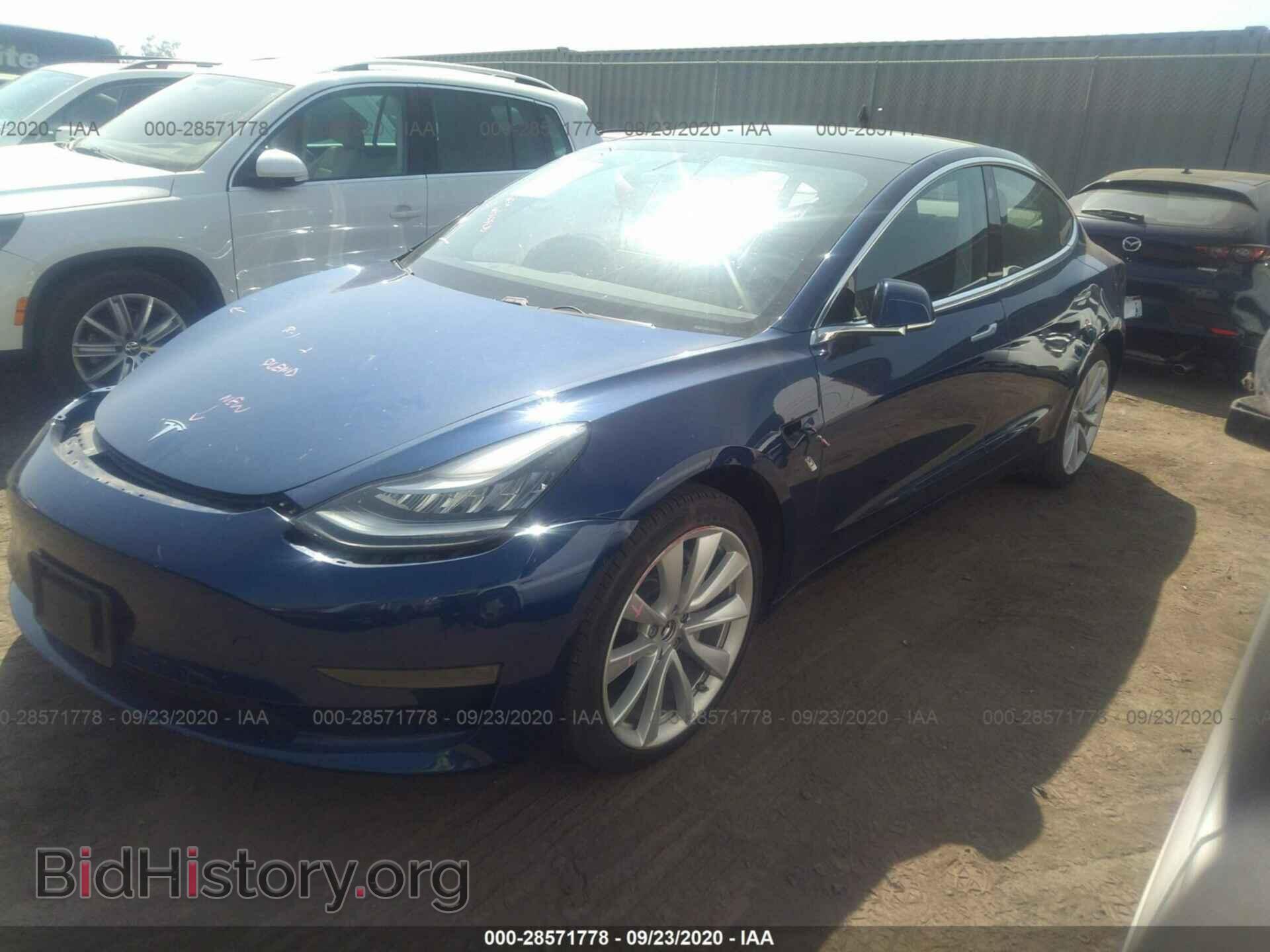 2019 TESLA MODEL 3 - VIN: 5YJ3E1EA2KF417341 - Photo 2