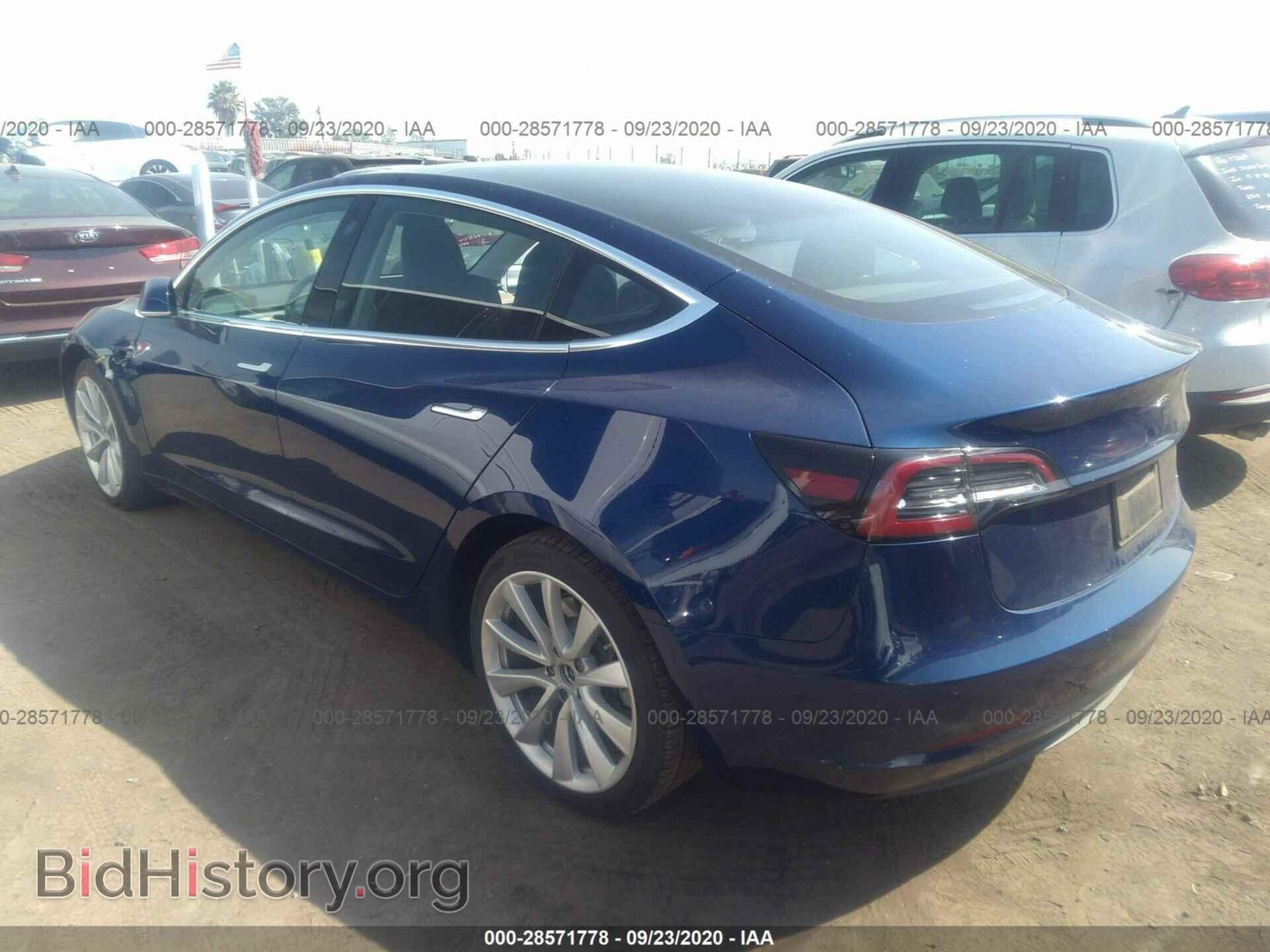 2019 TESLA MODEL 3 - VIN: 5YJ3E1EA2KF417341 - Photo 3