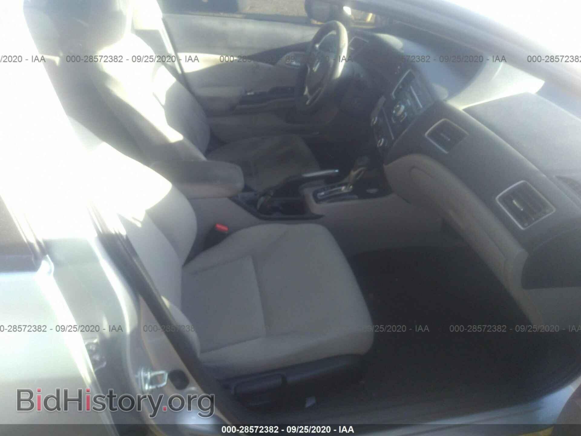 2013 HONDA CIVIC SDN - VIN: 19XFB2F55DE221027 - Фото 5