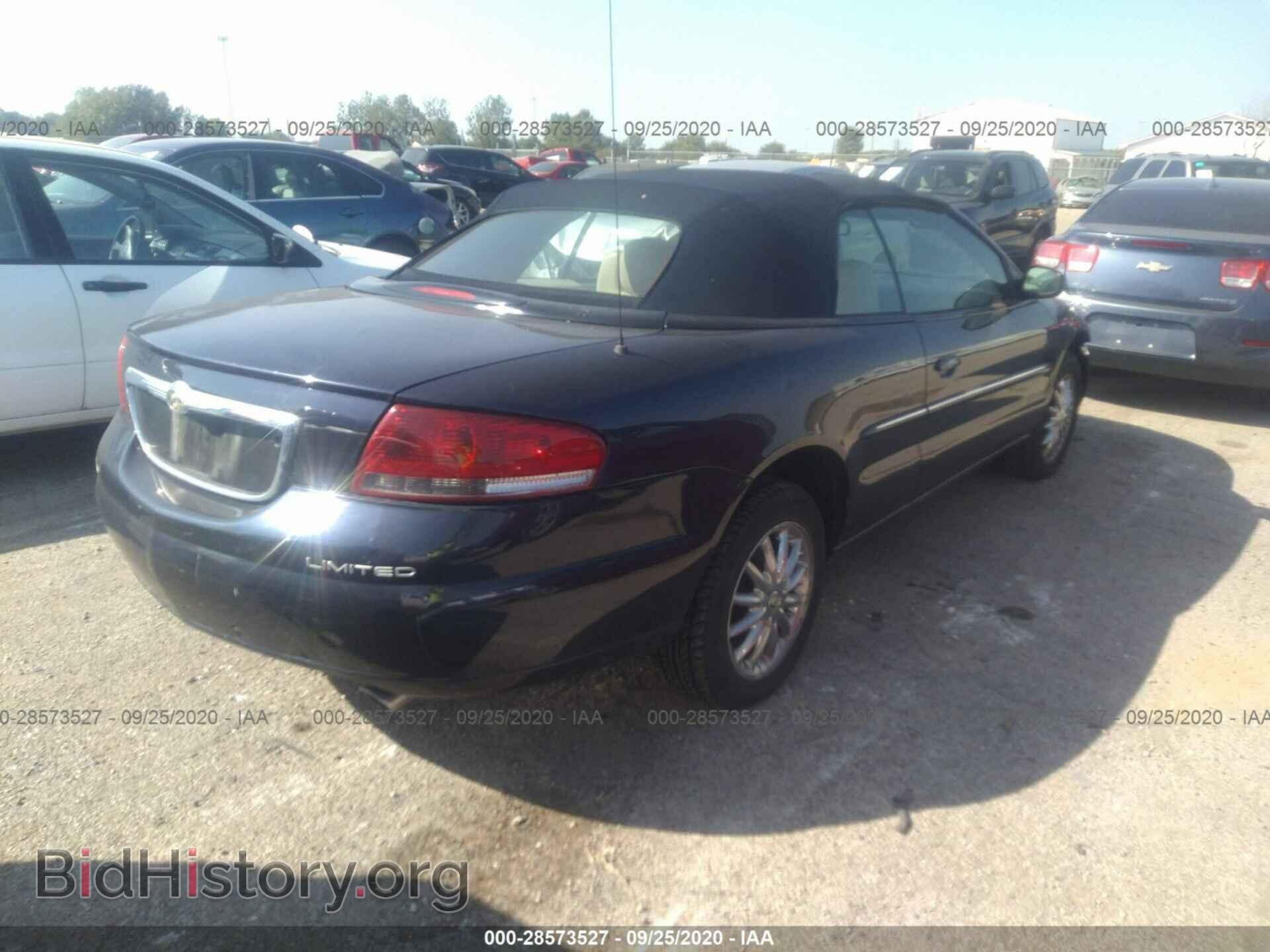 2001 CHRYSLER SEBRING - VIN: 1C3EL65U01N559195 - Фото 4