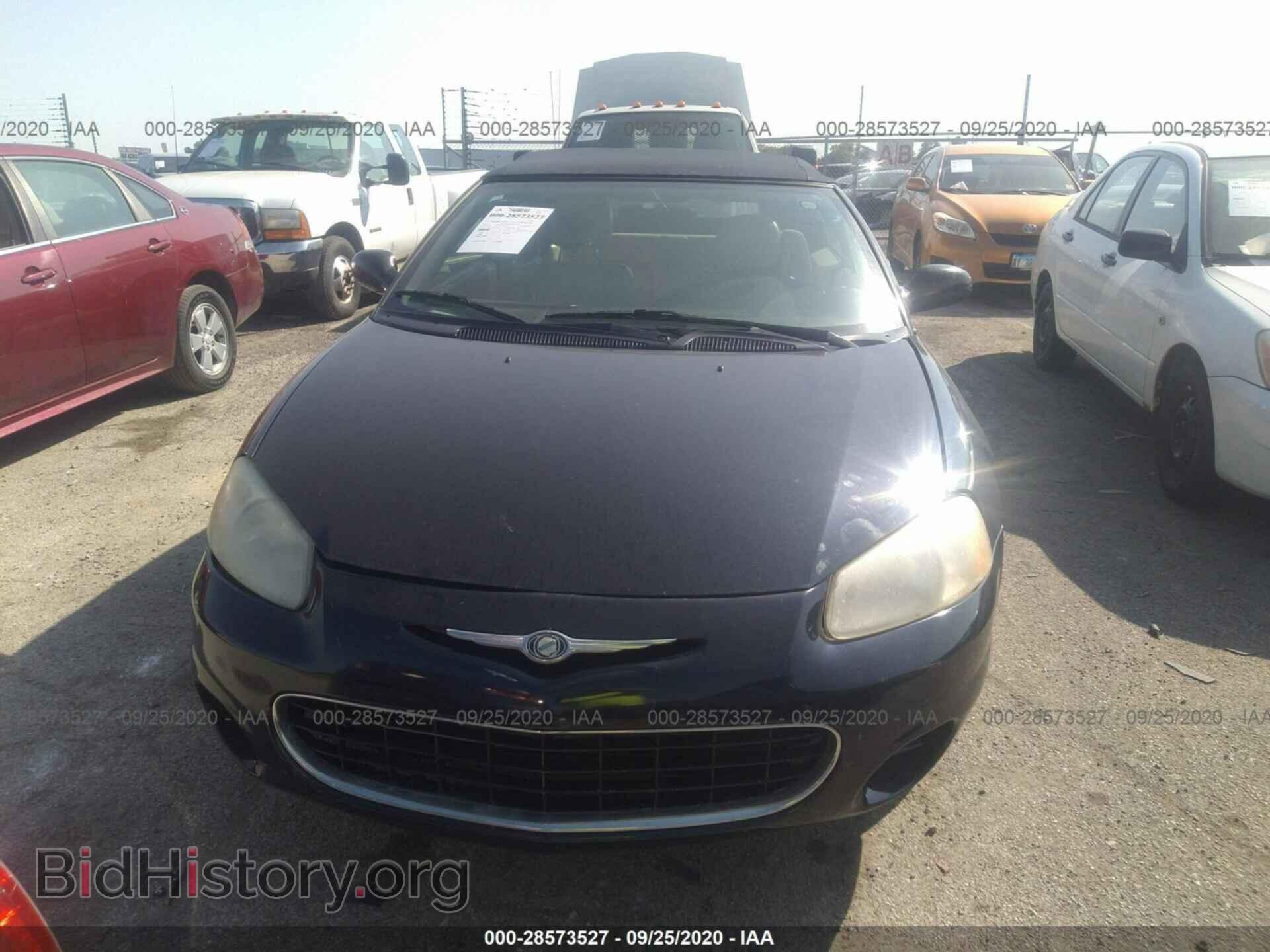 2001 CHRYSLER SEBRING - VIN: 1C3EL65U01N559195 - Фото 6