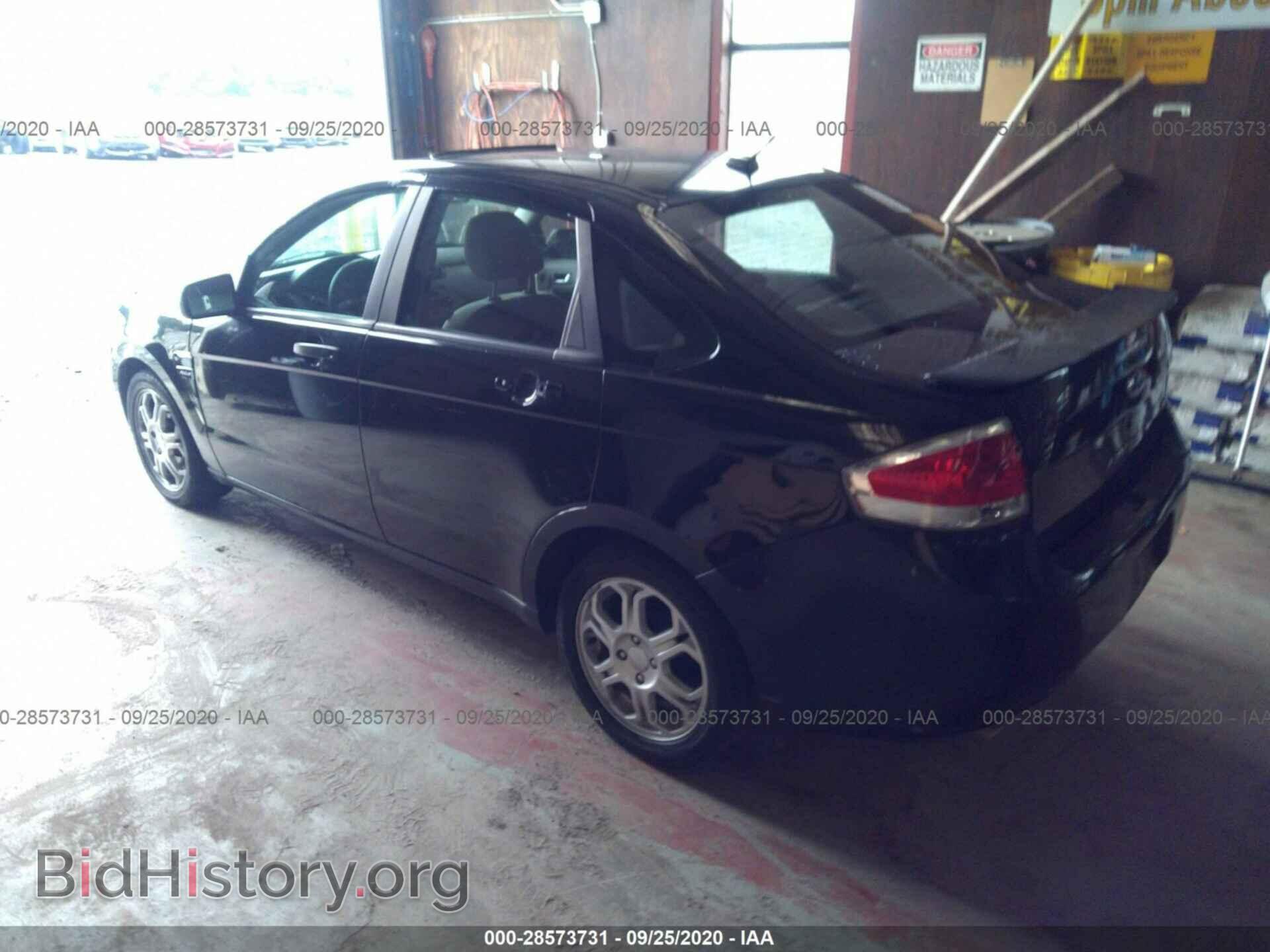 2008 FORD FOCUS - VIN: 1FAHP35N78W194867 - Фото 3