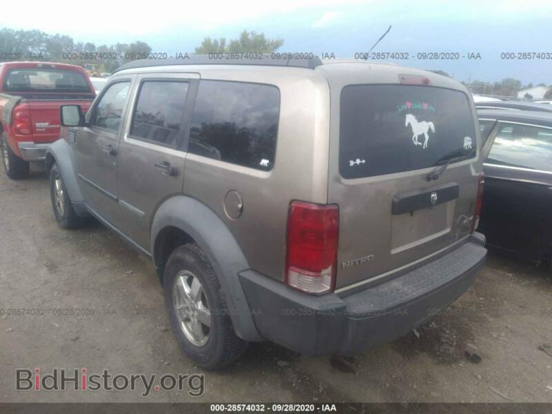 2007 Dodge NITRO (VIN 1D8GU28K47W644906) — photo 3 of 11