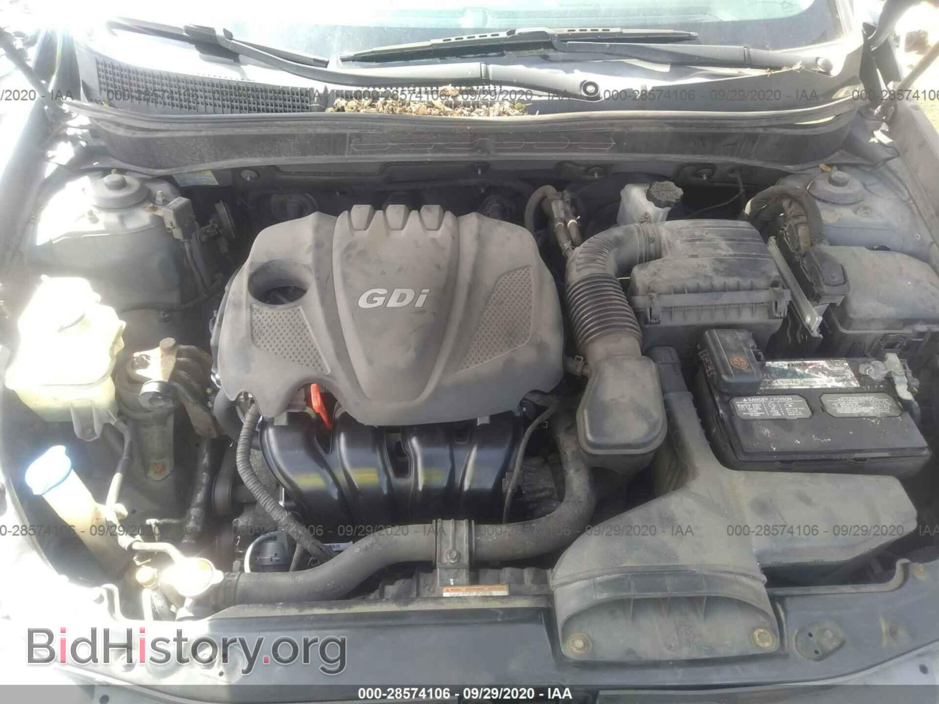 2012 HYUNDAI SONATA - VIN: 5NPEB4AC2CH498113 - Photo 10