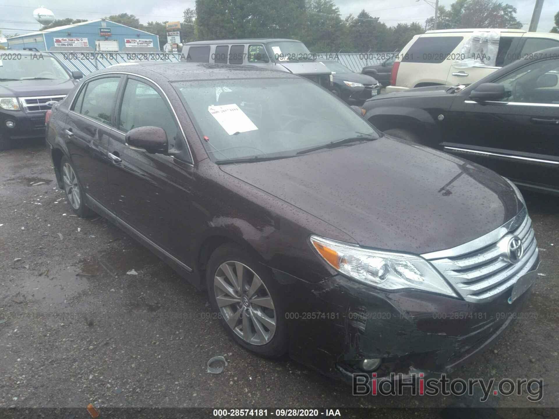 Фотография 4T1BK3DB1CU461166 - TOYOTA AVALON 2012