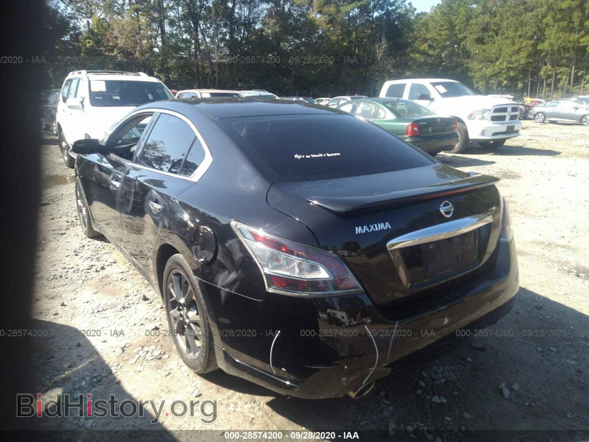 2012 NISSAN MAXIMA - VIN: 1N4AA5AP3CC825517 - Фото 3