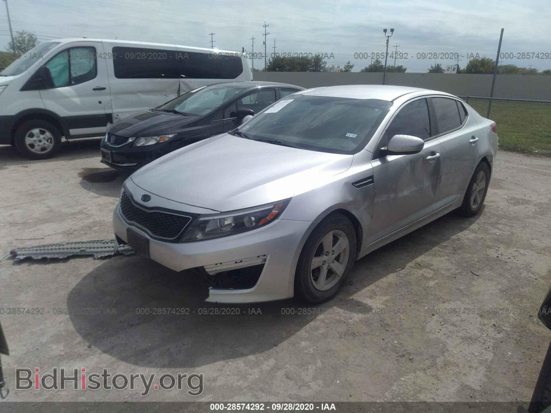 2014 KIA OPTIMA - VIN: KNAGM4A7XE5478682 - Photo 2