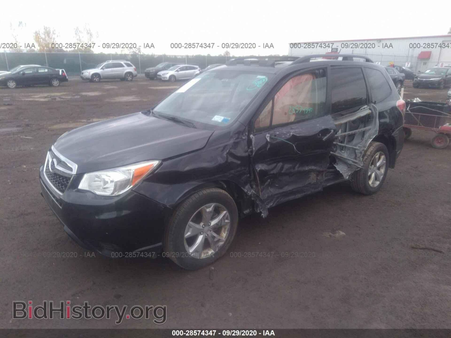 2014 SUBARU FORESTER - VIN: JF2SJAEC3EH520864 - Фото 2