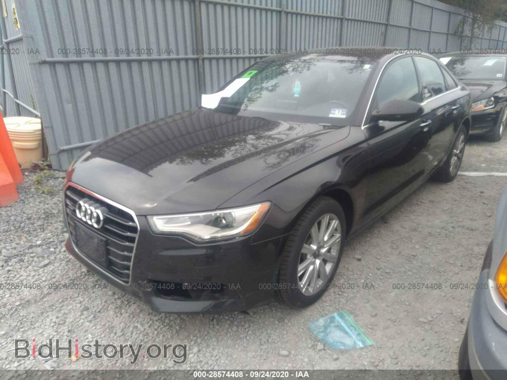 2013 AUDI A6 - VIN: WAUGFAFC9DN084085 - Photo 2