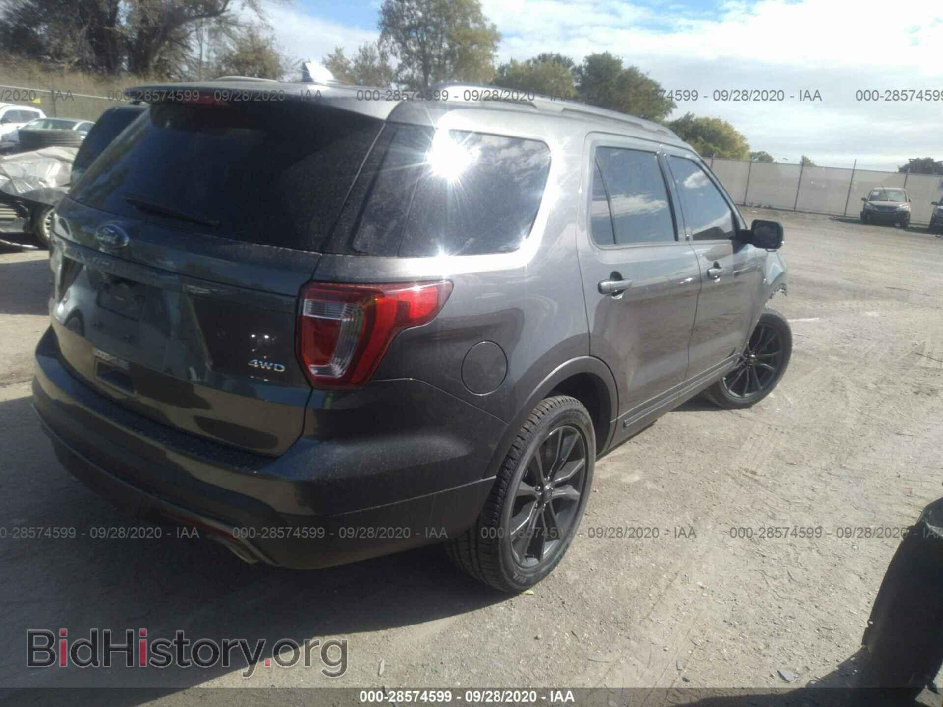 2017 FORD EXPLORER - VIN: 1FM5K8D84HGC76663 - Фото 4