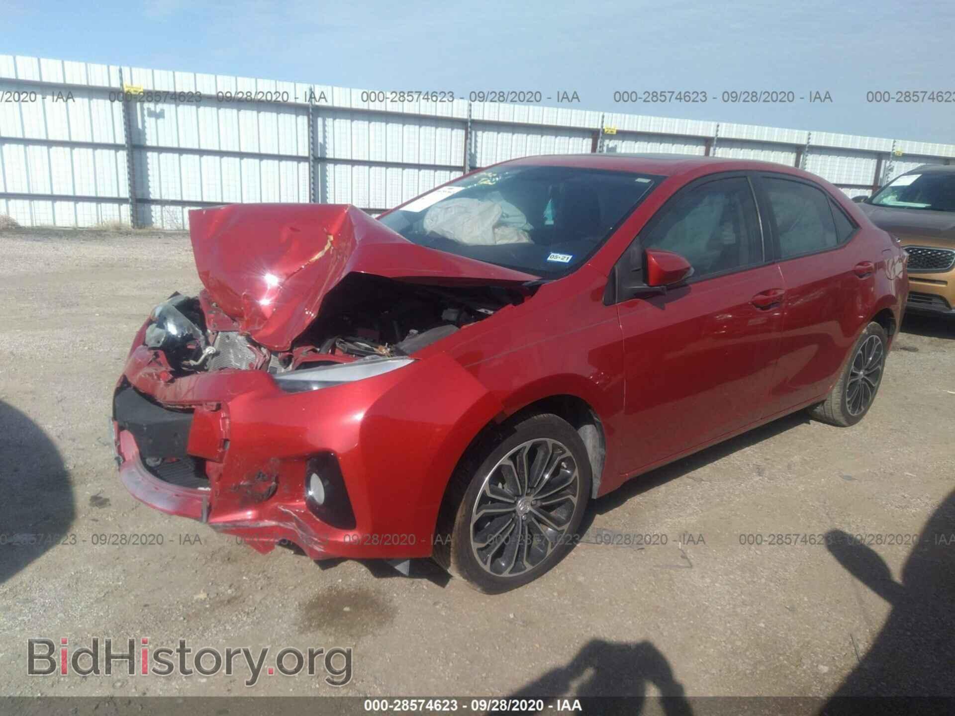 2014 TOYOTA COROLLA - VIN: 5YFBURHE6EP128516 - Фото 2