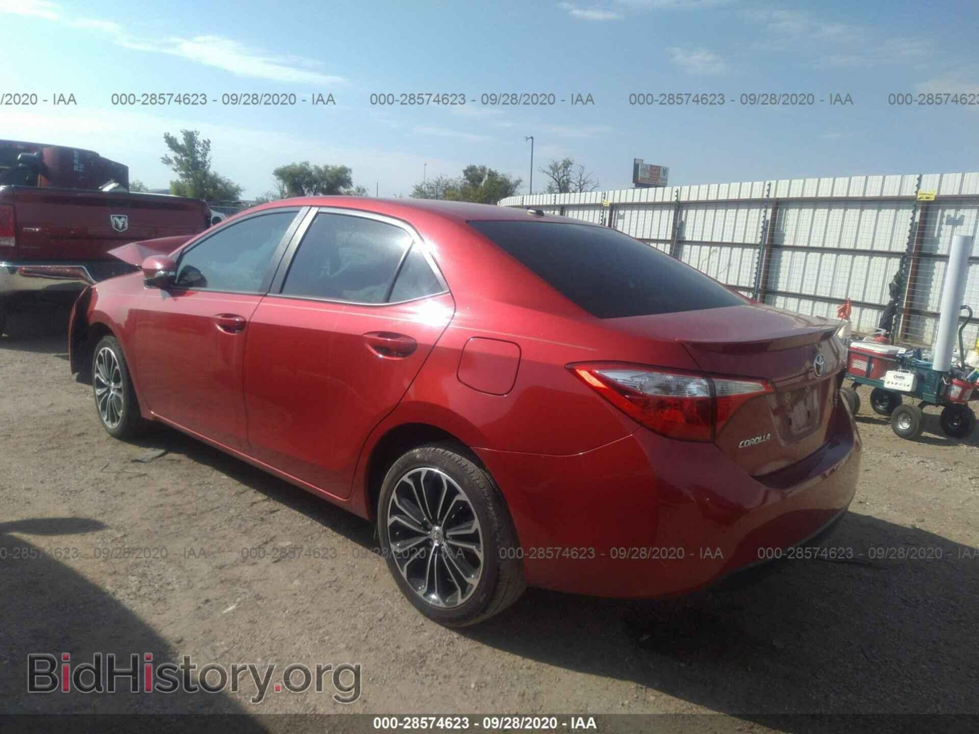 2014 TOYOTA COROLLA - VIN: 5YFBURHE6EP128516 - Фото 3