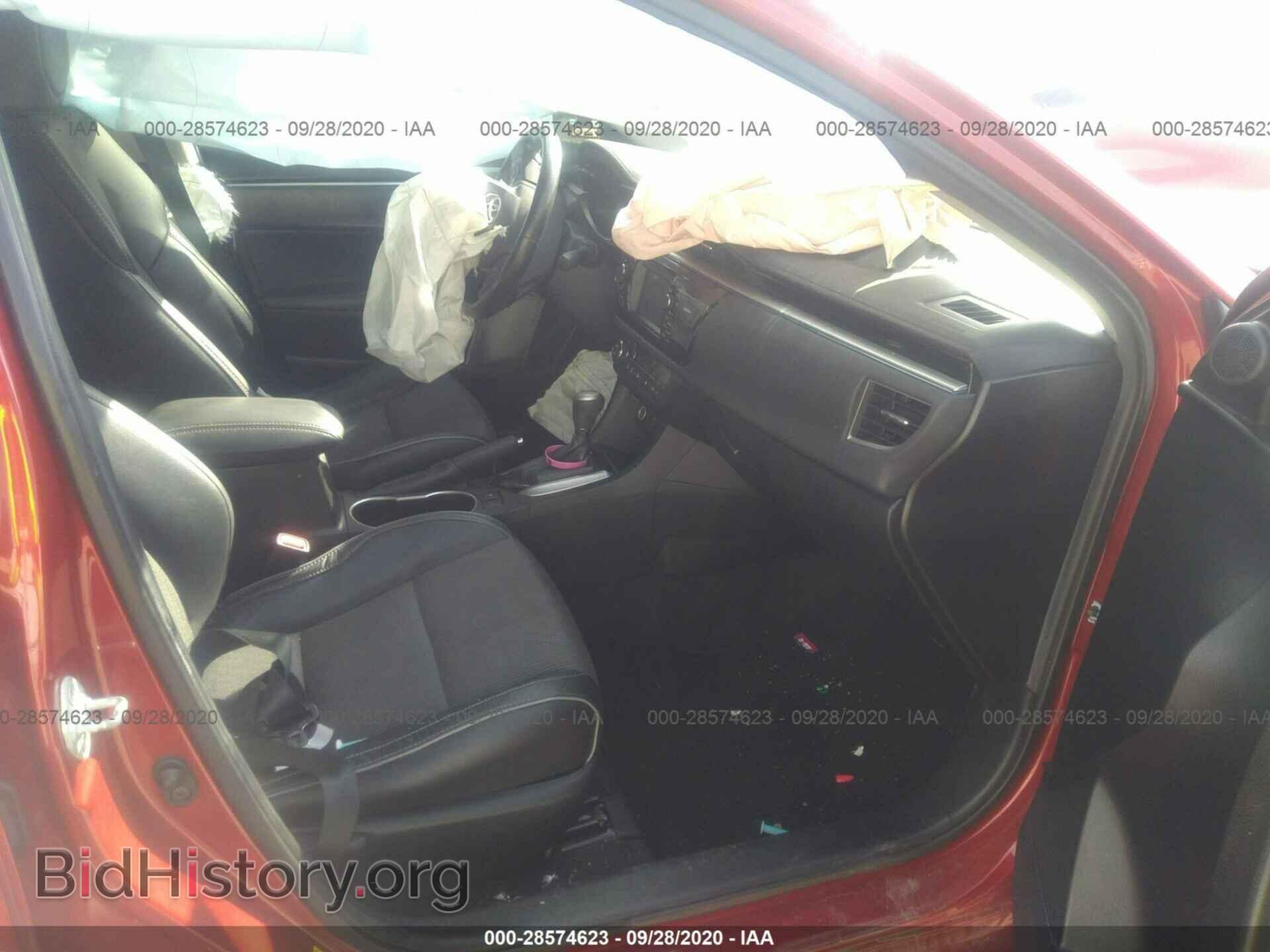 2014 TOYOTA COROLLA - VIN: 5YFBURHE6EP128516 - Фото 5