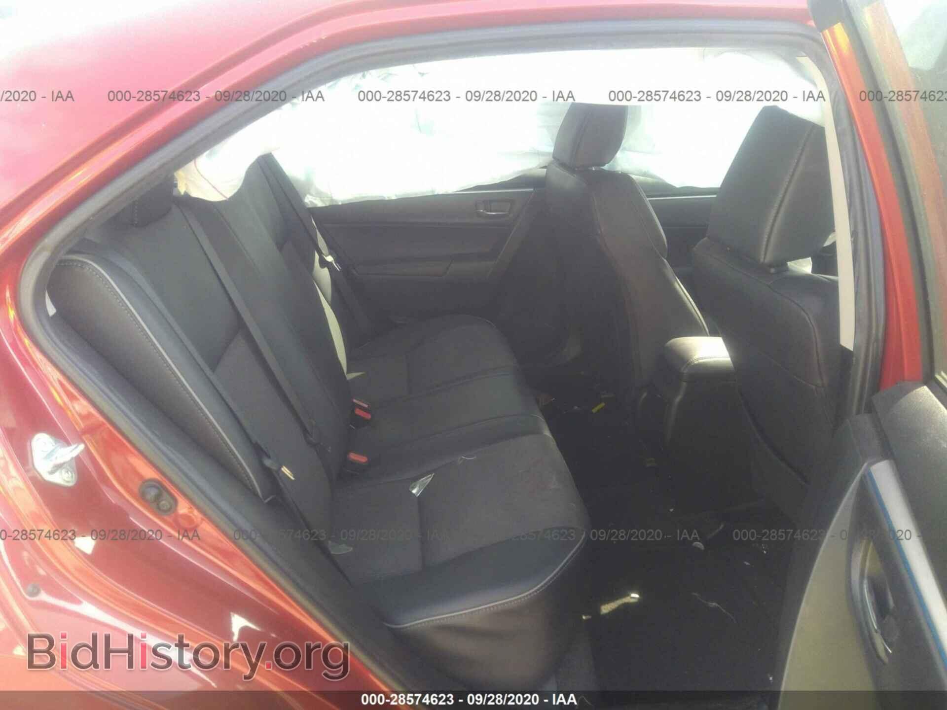 2014 TOYOTA COROLLA - VIN: 5YFBURHE6EP128516 - Фото 8