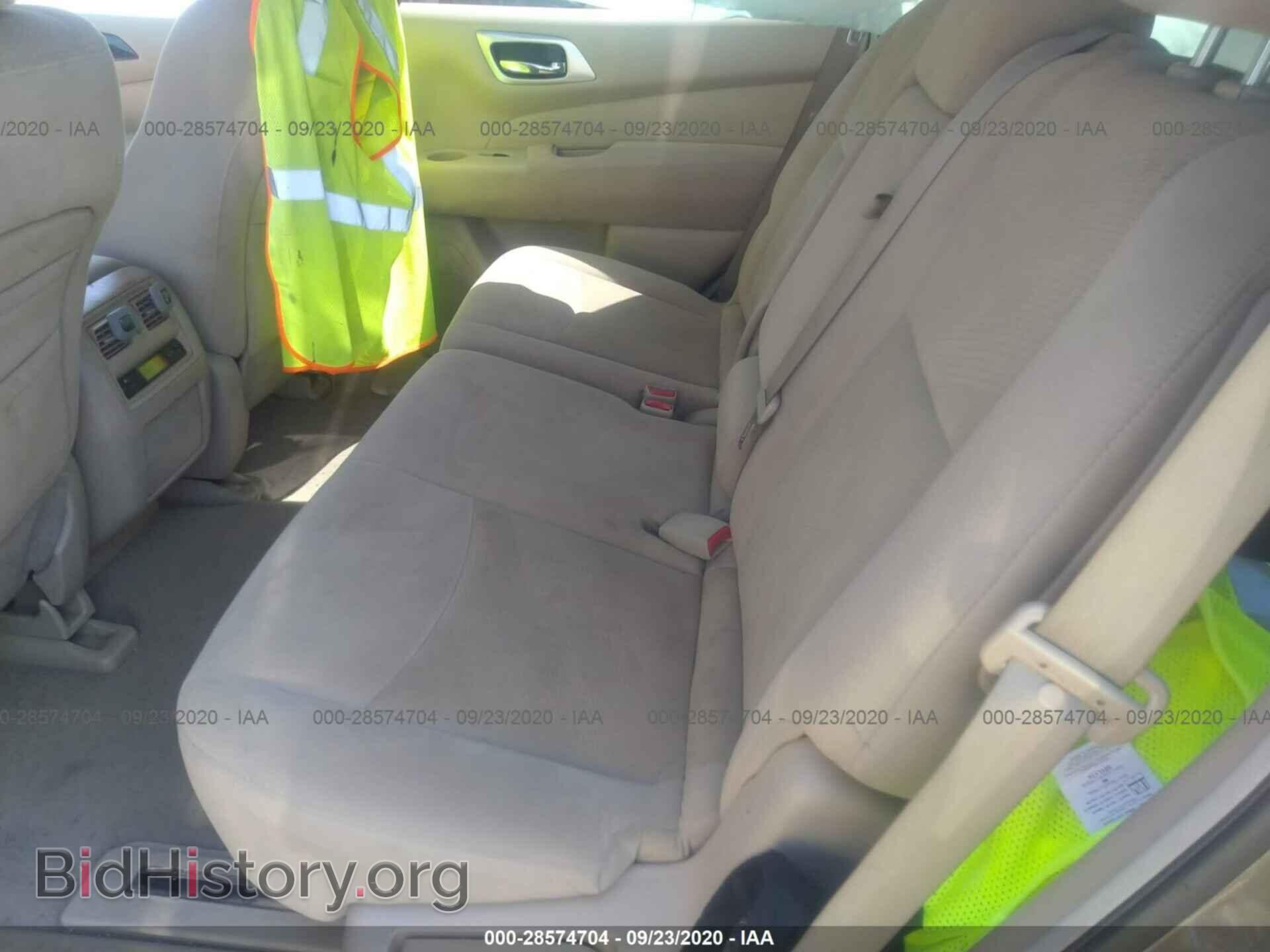 2013 NISSAN PATHFINDER - VIN: 5N1AR2MM3DC676896 - Фото 8