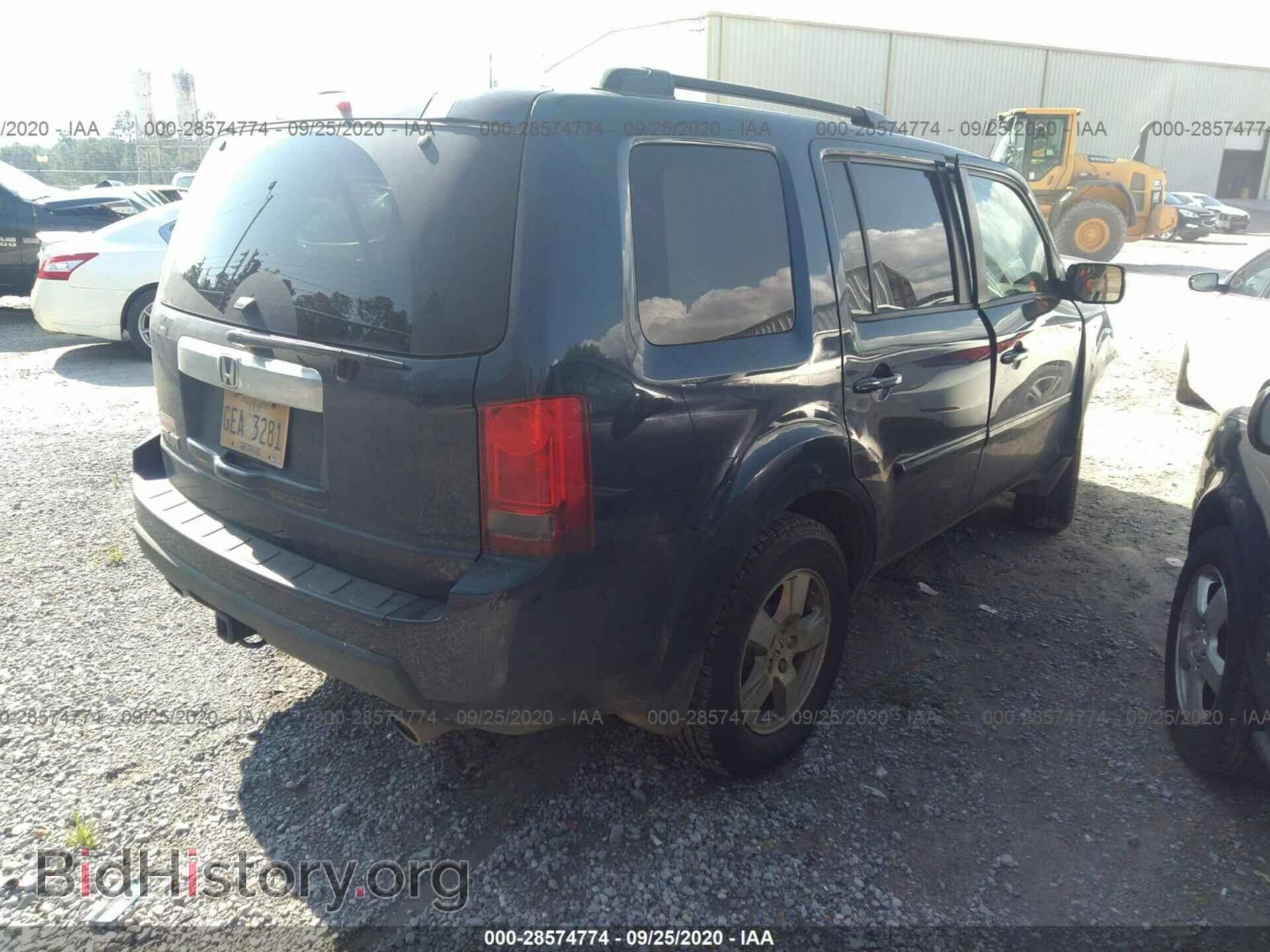 2011 HONDA PILOT - VIN: 5FNYF3H59BB035384 - Фото 4