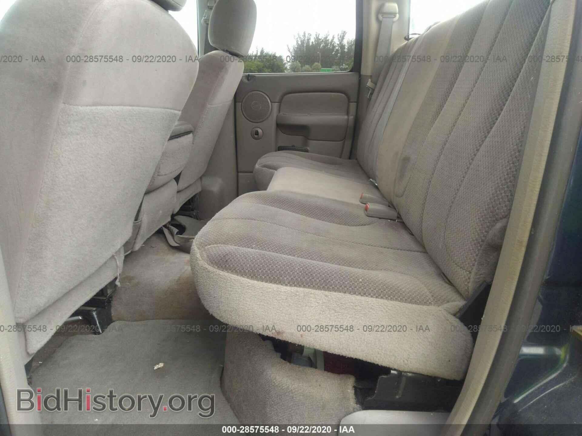 2003 DODGE RAM 1500 - VIN: 1D7HA18N13S182876 - Фото 8