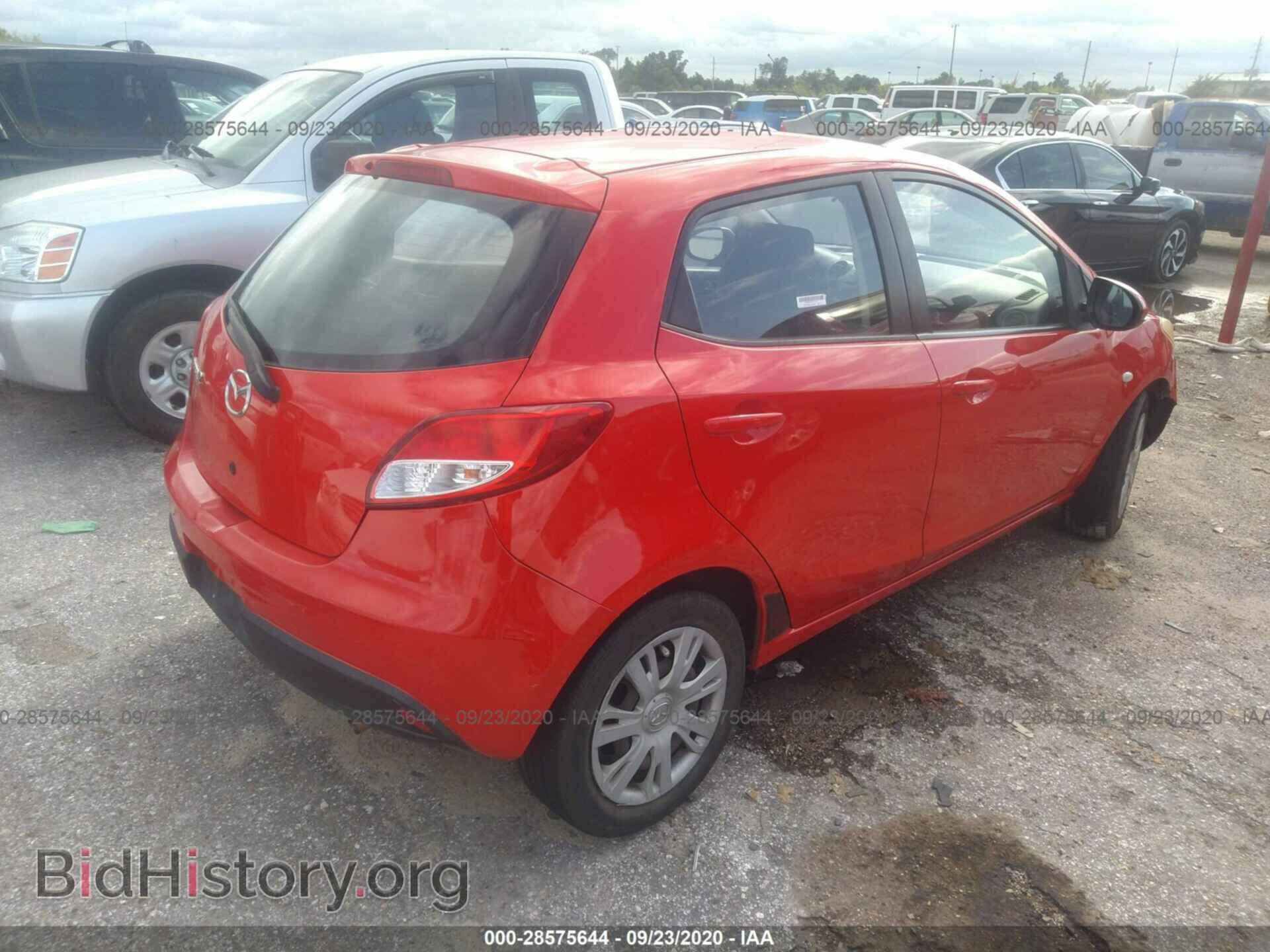 2011 MAZDA MAZDA2 - VIN: JM1DE1HZ8B0123513 - Фото 4