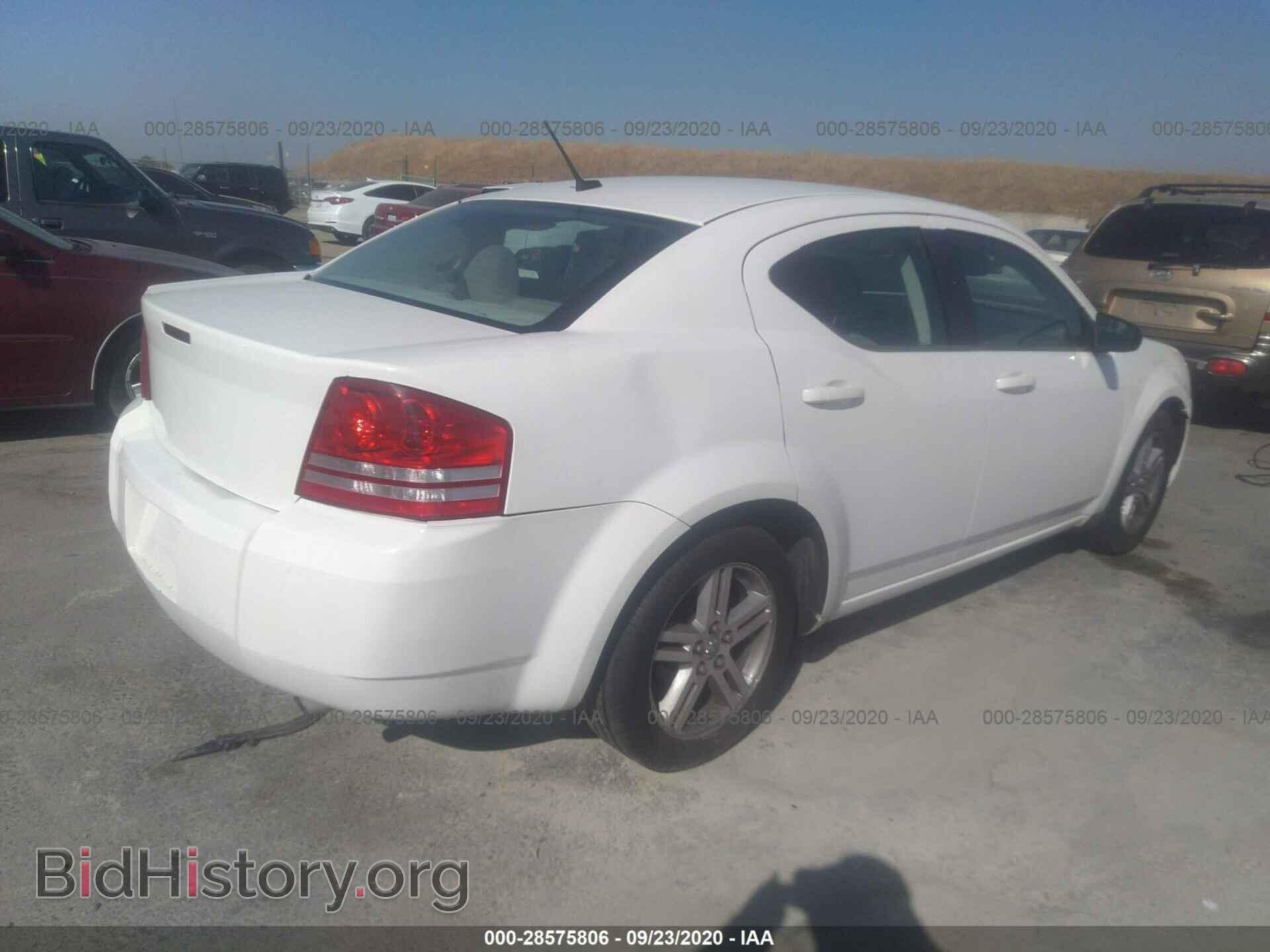 2010 DODGE AVENGER - VIN: 1B3CC4FB0AN181062 - Фото 4