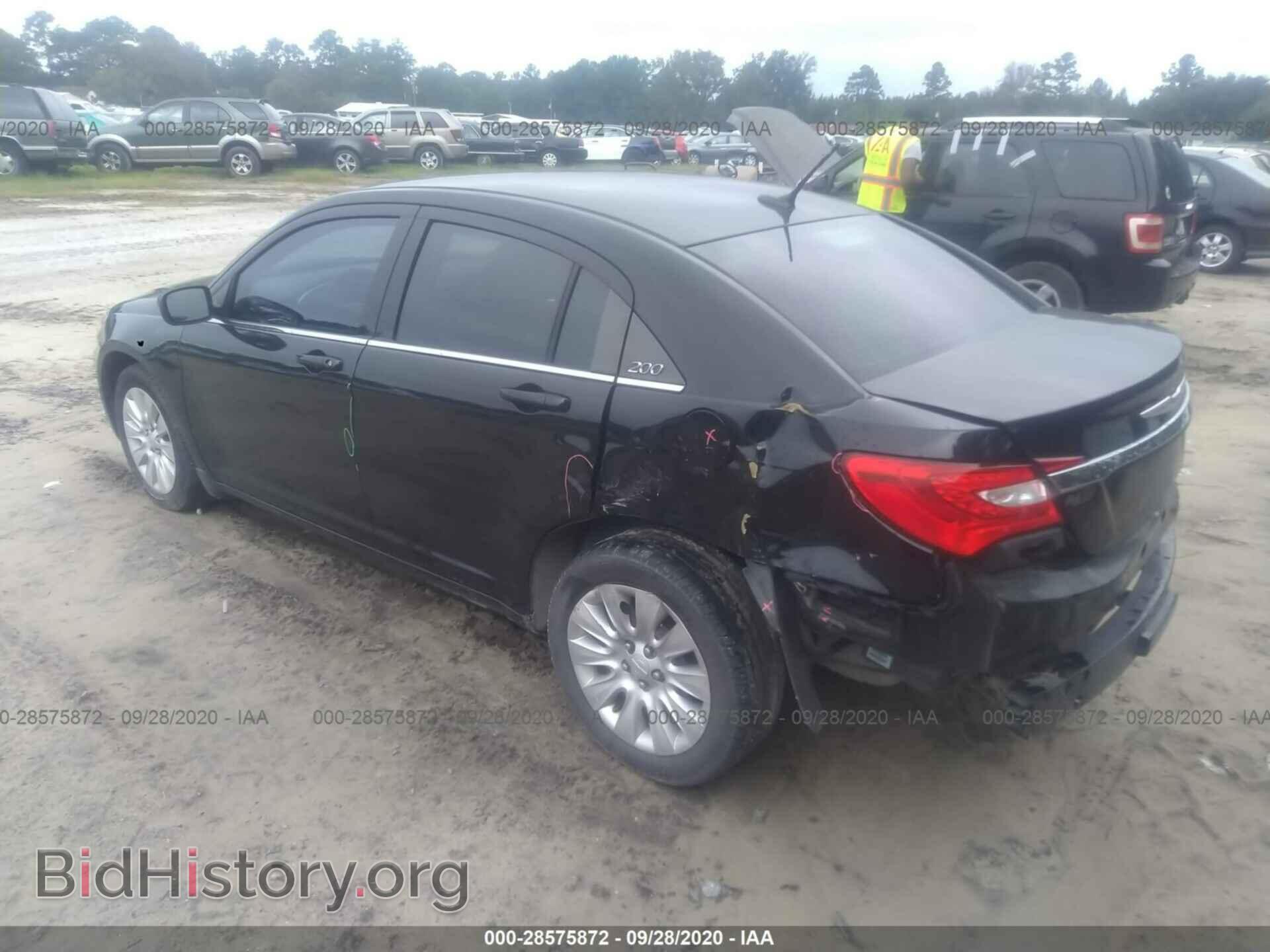 2013 CHRYSLER 200 - VIN: 1C3CCBABXDN647633 - Фото 3