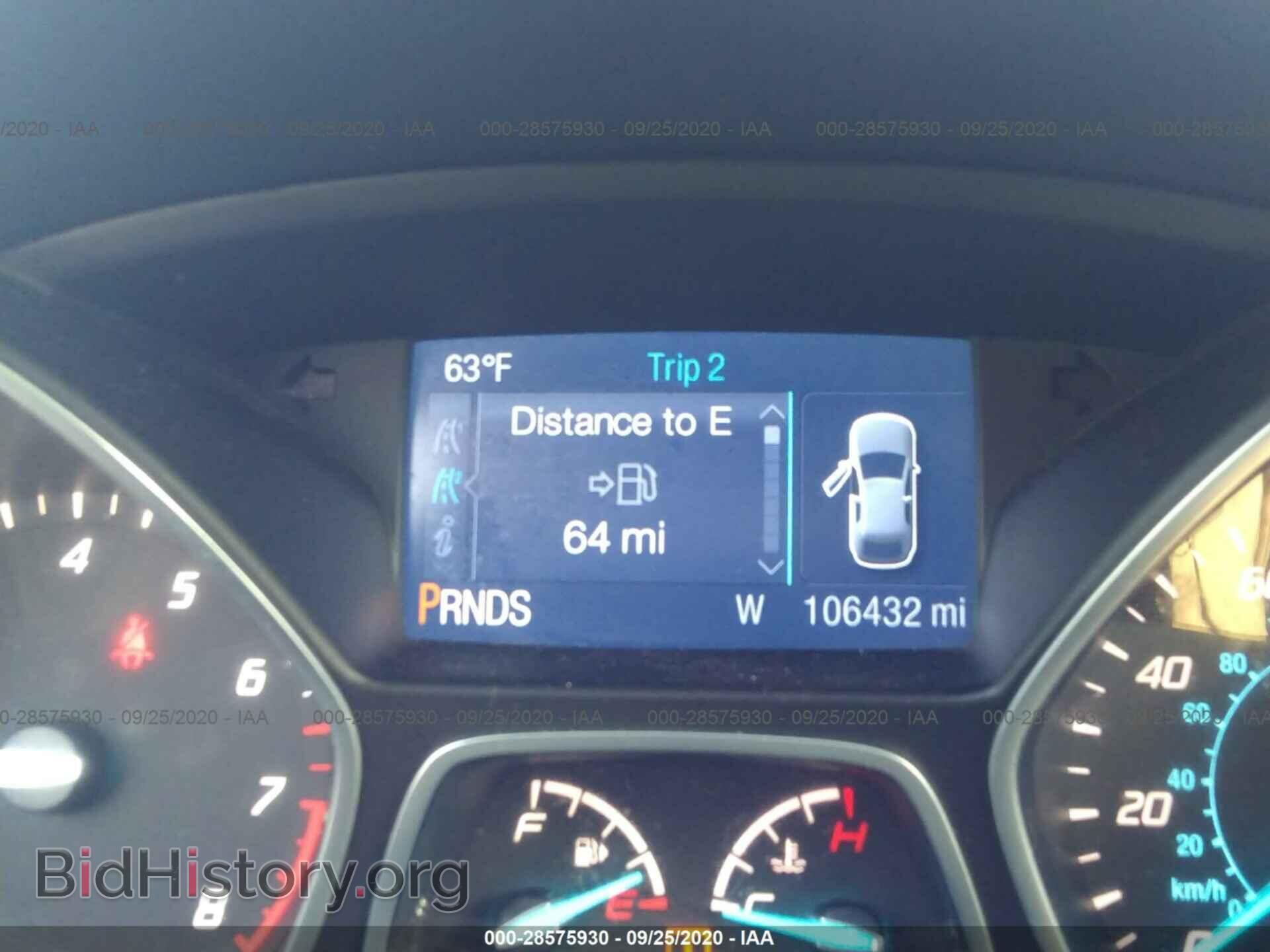 2014 FORD ESCAPE - VIN: 1FMCU0F76EUC56192 - Фото 7