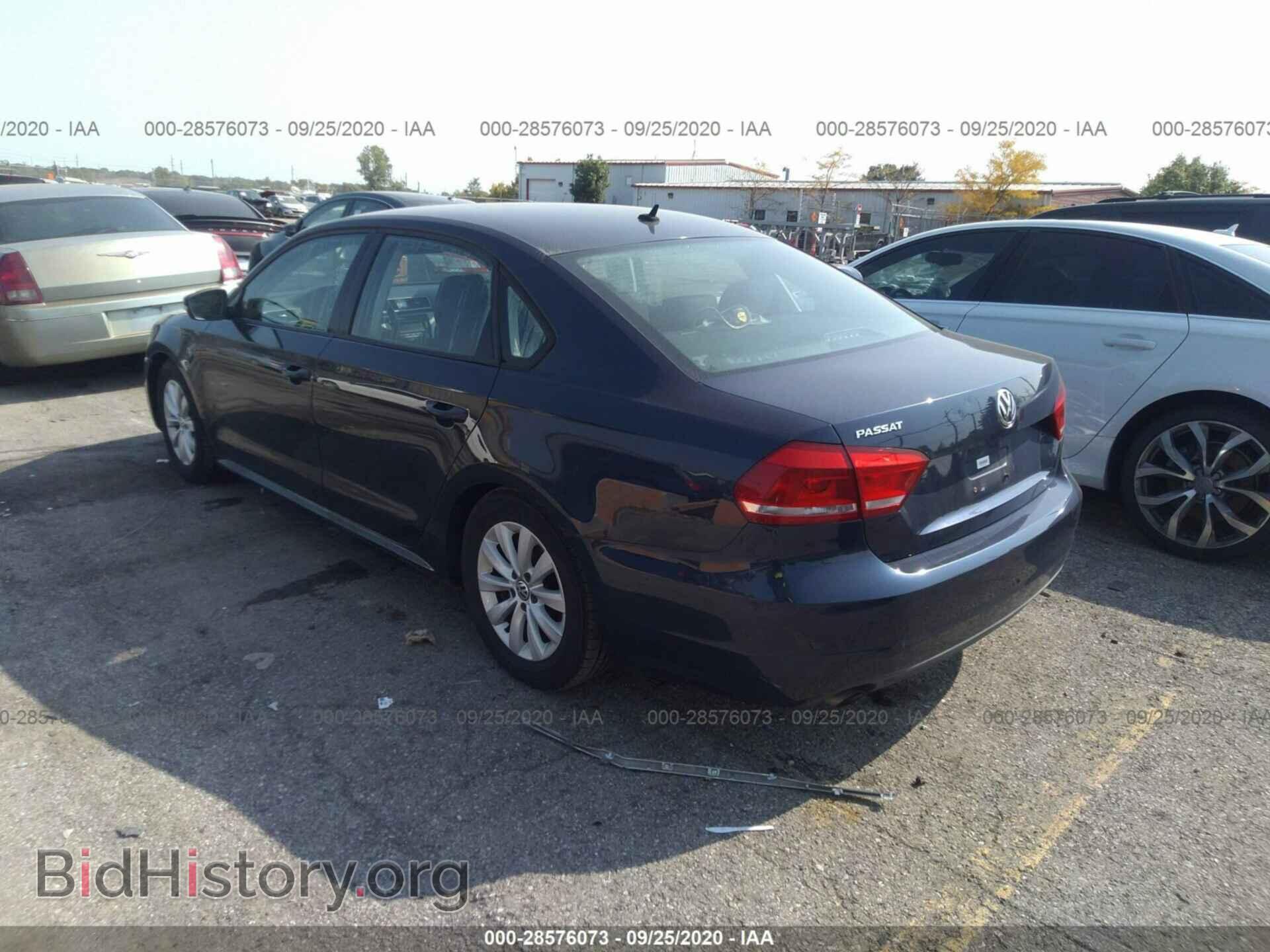 2013 VOLKSWAGEN PASSAT - VIN: 1VWAH7A33DC114204 - Фото 3