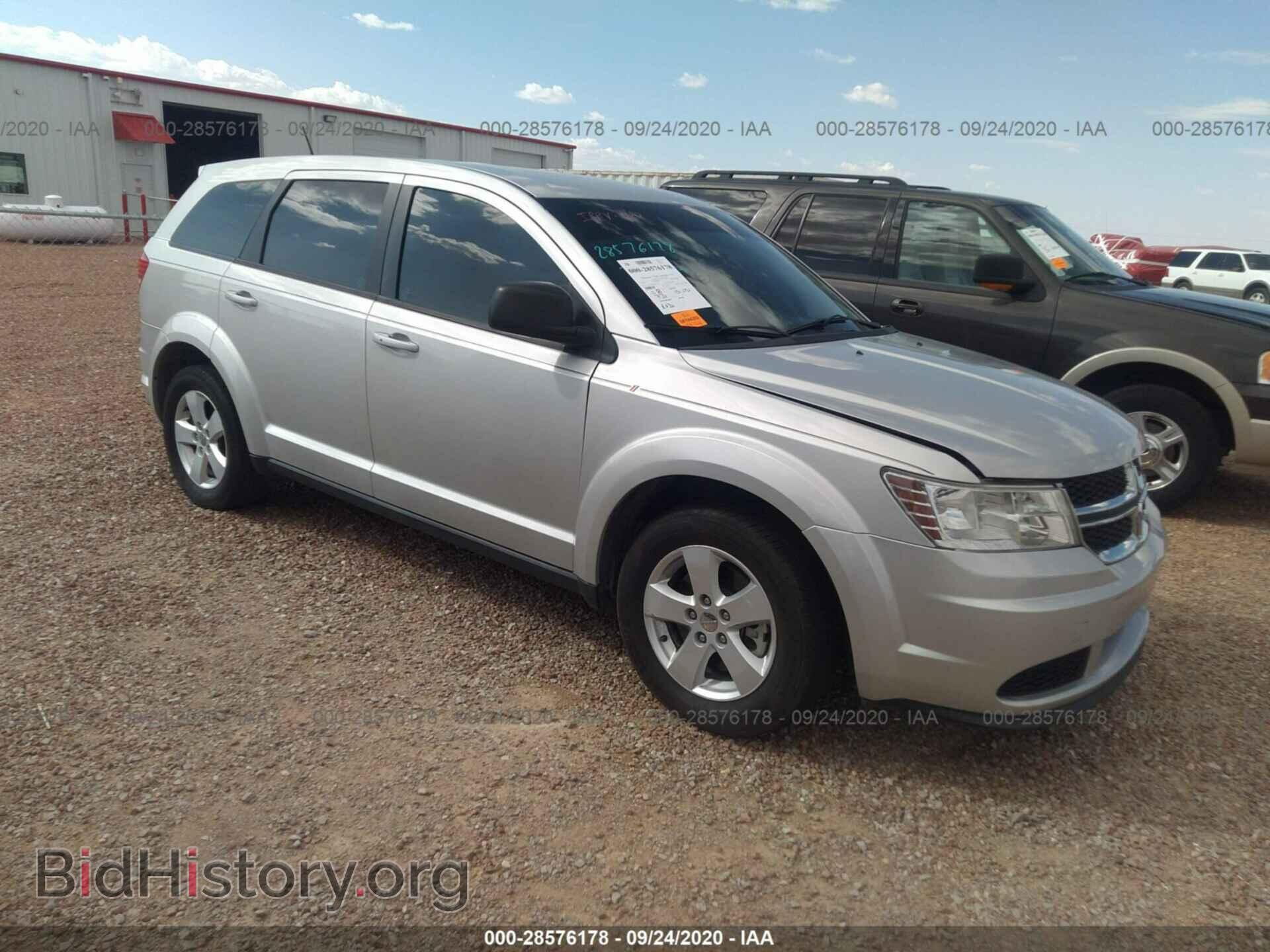 Фотография 3C4PDCAB1DT530121 - DODGE JOURNEY 2013