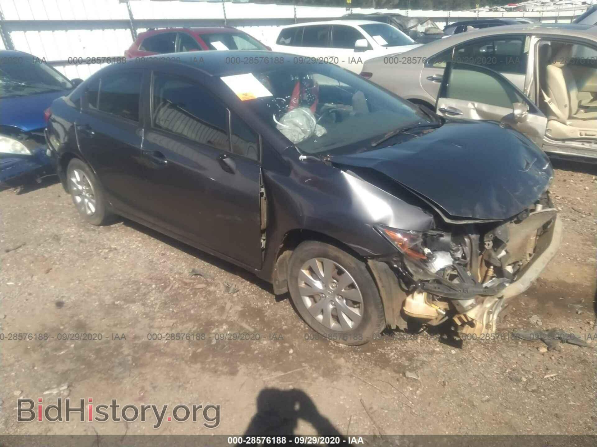 Фотография 2HGFB2F50CH584114 - HONDA CIVIC SDN 2012