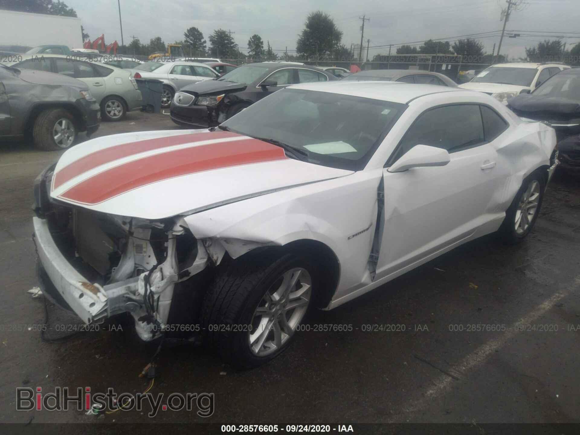 2014 CHEVROLET CAMARO - VIN: 2G1FA1E33E9204474 - Фото 2