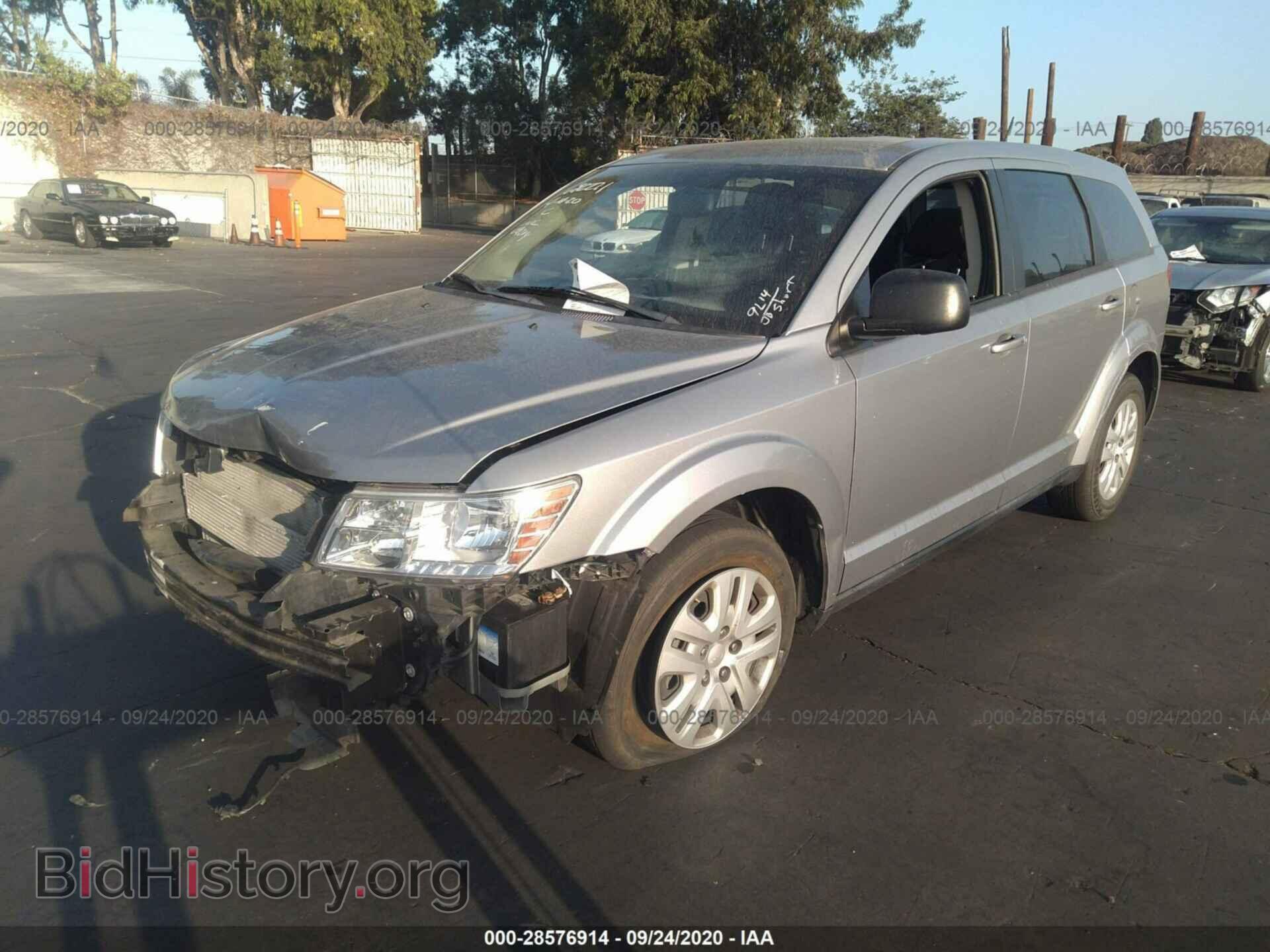 2015 DODGE JOURNEY - VIN: 3C4PDCAB8FT714491 - Фото 2
