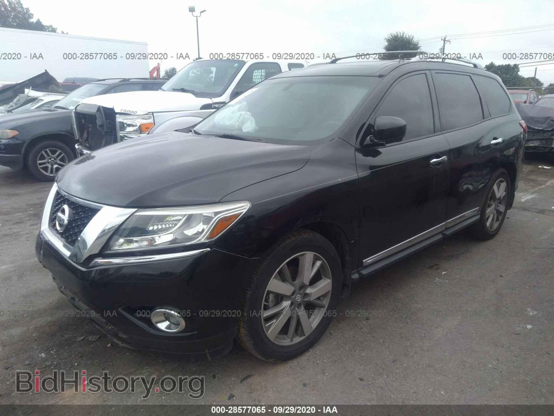 2014 NISSAN PATHFINDER - VIN: 5N1AR2MN9EC600335 - Фото 2