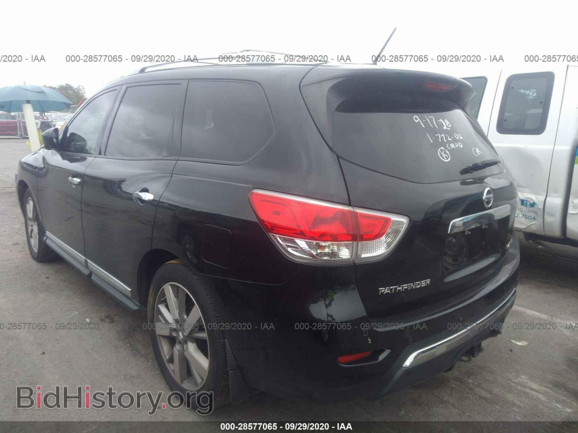 2014 NISSAN PATHFINDER - VIN: 5N1AR2MN9EC600335 - Фото 3