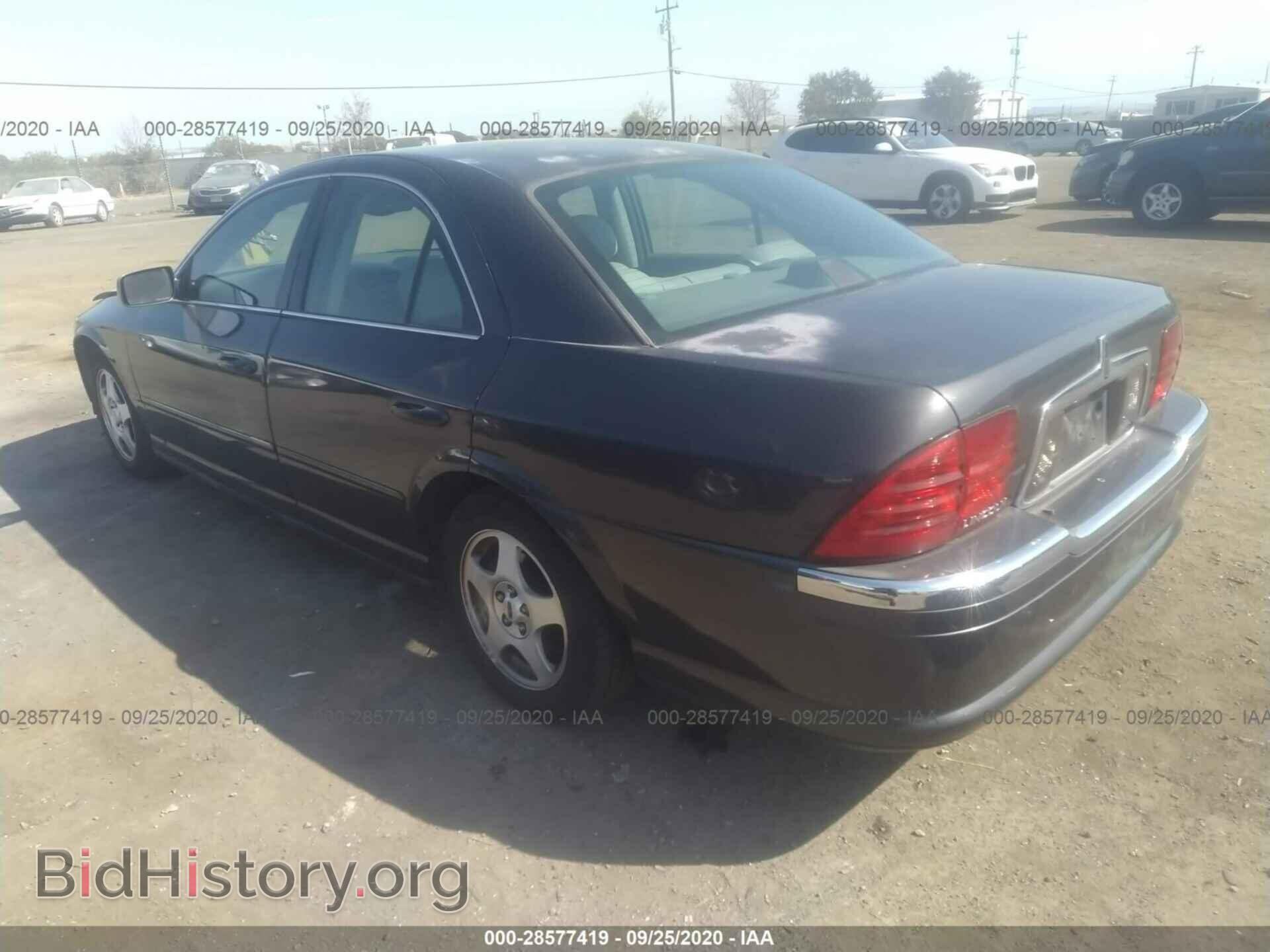 2001 LINCOLN LS - VIN: 1LNHM86S61Y623653 - Photo 3