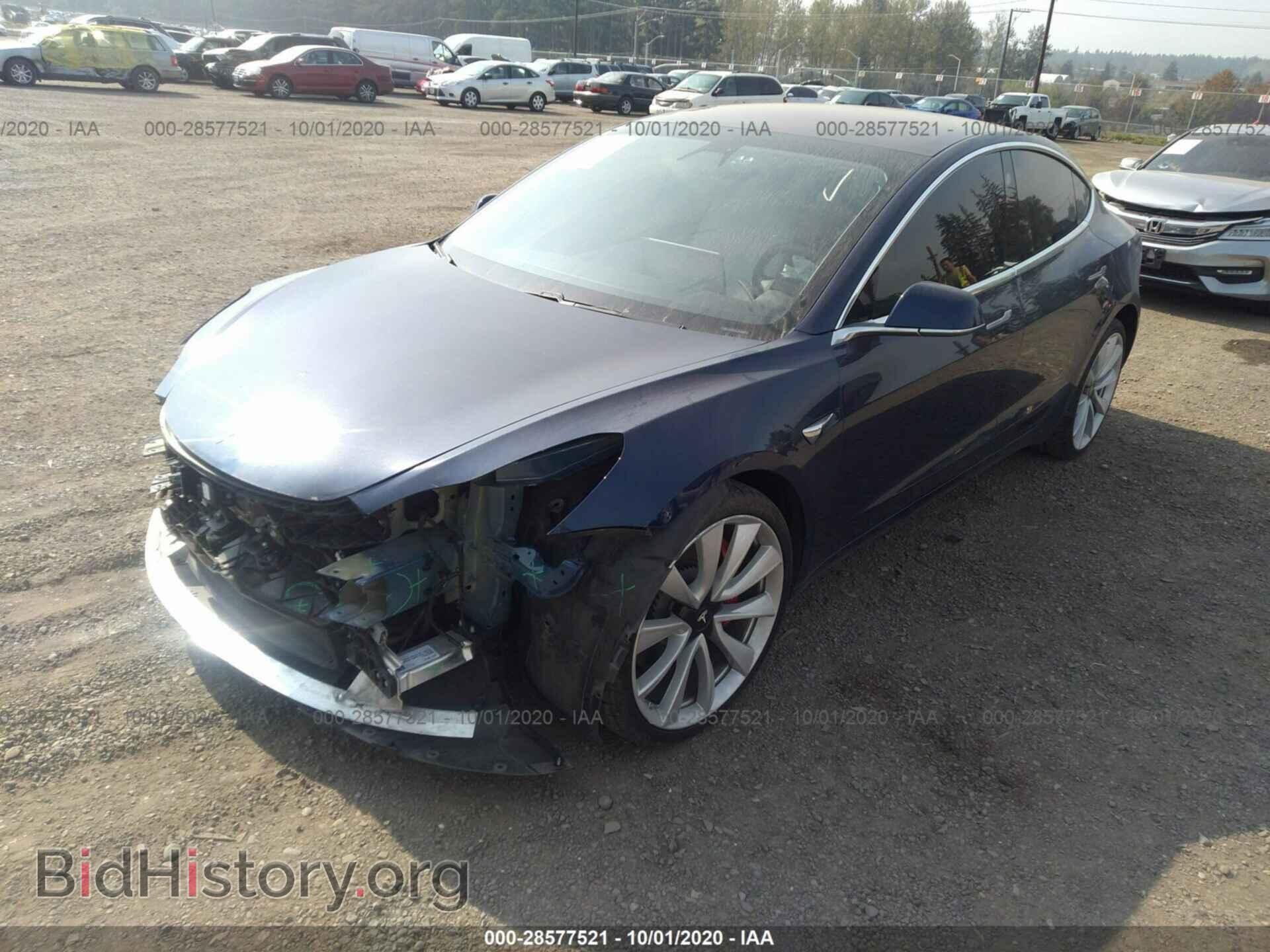 2018 TESLA MODEL 3 - VIN: 5YJ3E1EB5JF074239 - Photo 2